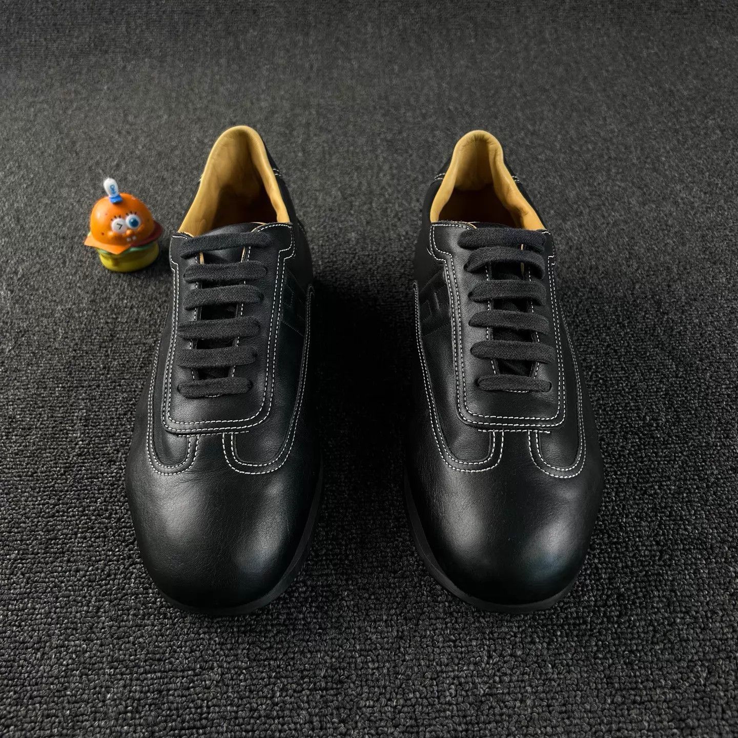 Hermes Hermes Black Men's Sneakers 43.5 HB6015 Size US 10.5 / EU 43-44 - 2 Thumbnail