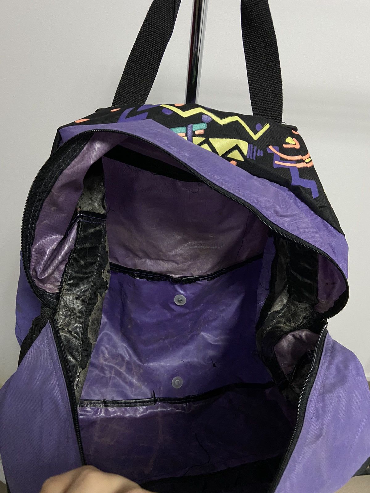Nike × Vintage Nike Bag sport shoulder Vintage Big Logo 90s Style Size ONE SIZE - 4 Thumbnail
