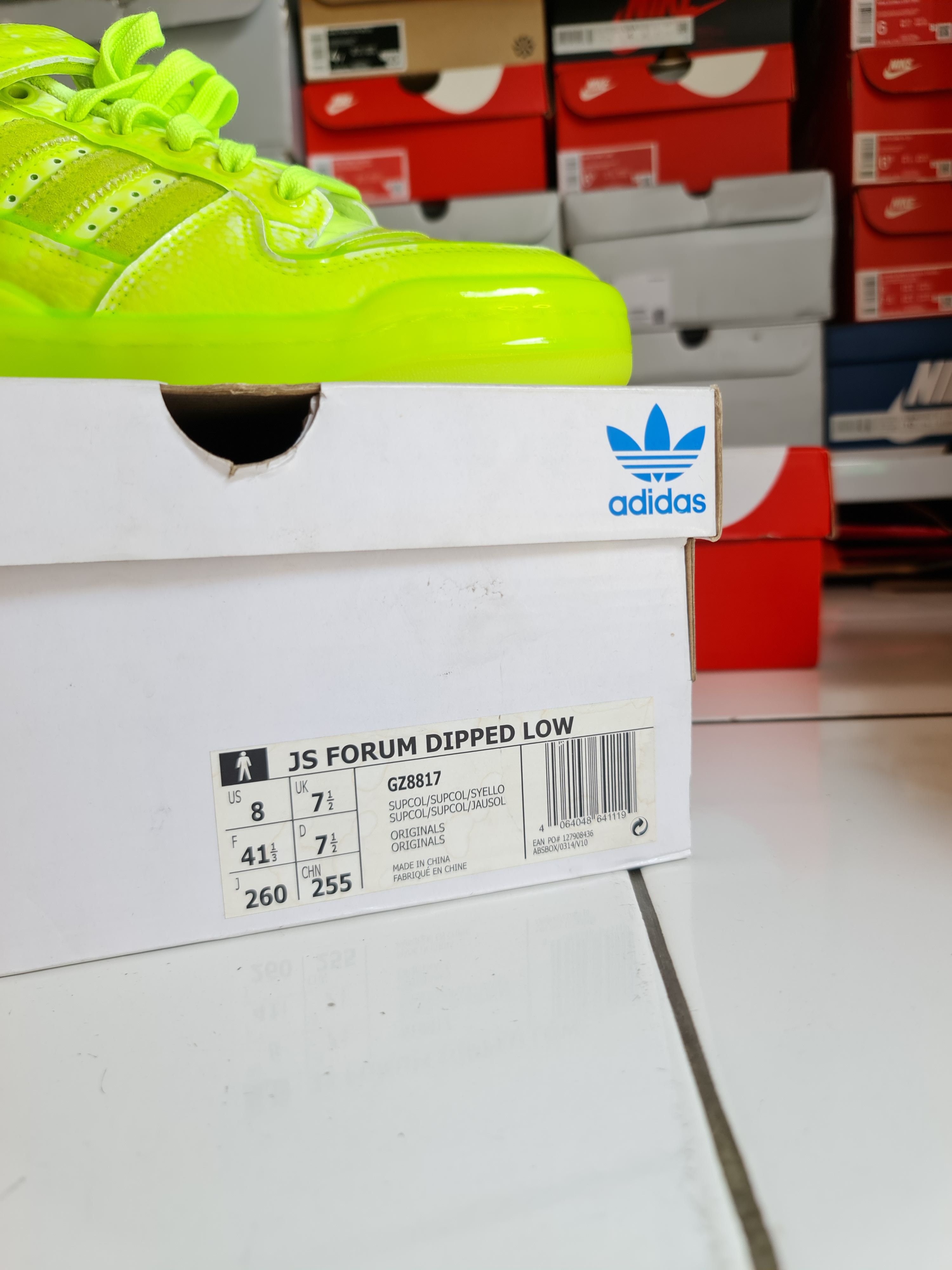 Jeremy Scott Adidas Forum Low x Jeremy Scott Dipped Yellow Size US 8 / EU 41 - 8 Thumbnail