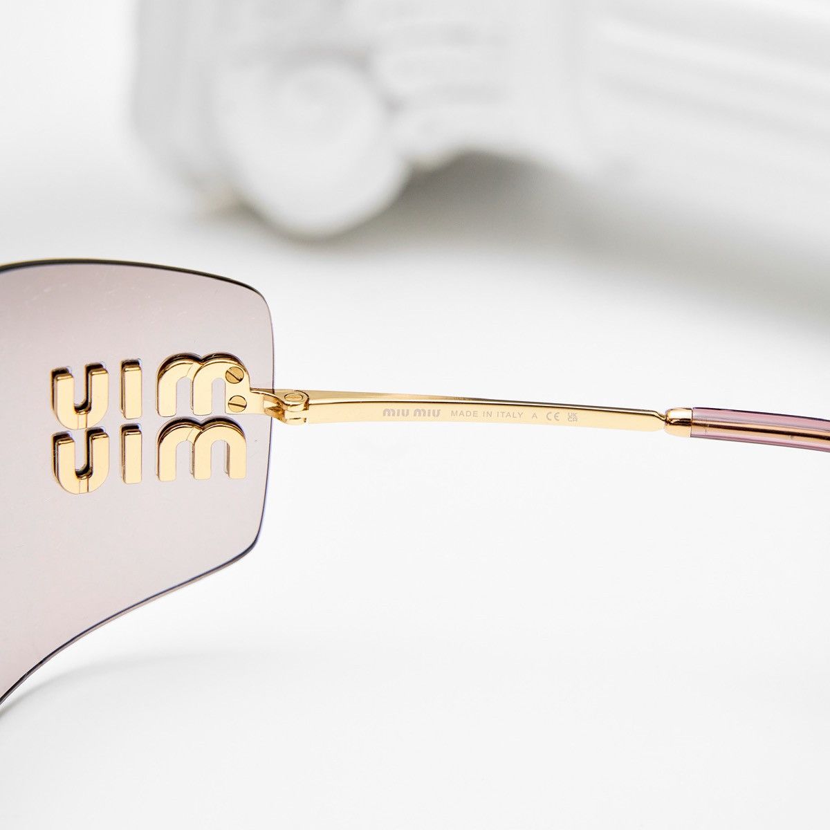 Miu Miu MIU MIU 0MU 54YS 5AK06I SUNGLASSES Size ONE SIZE - 4 Thumbnail