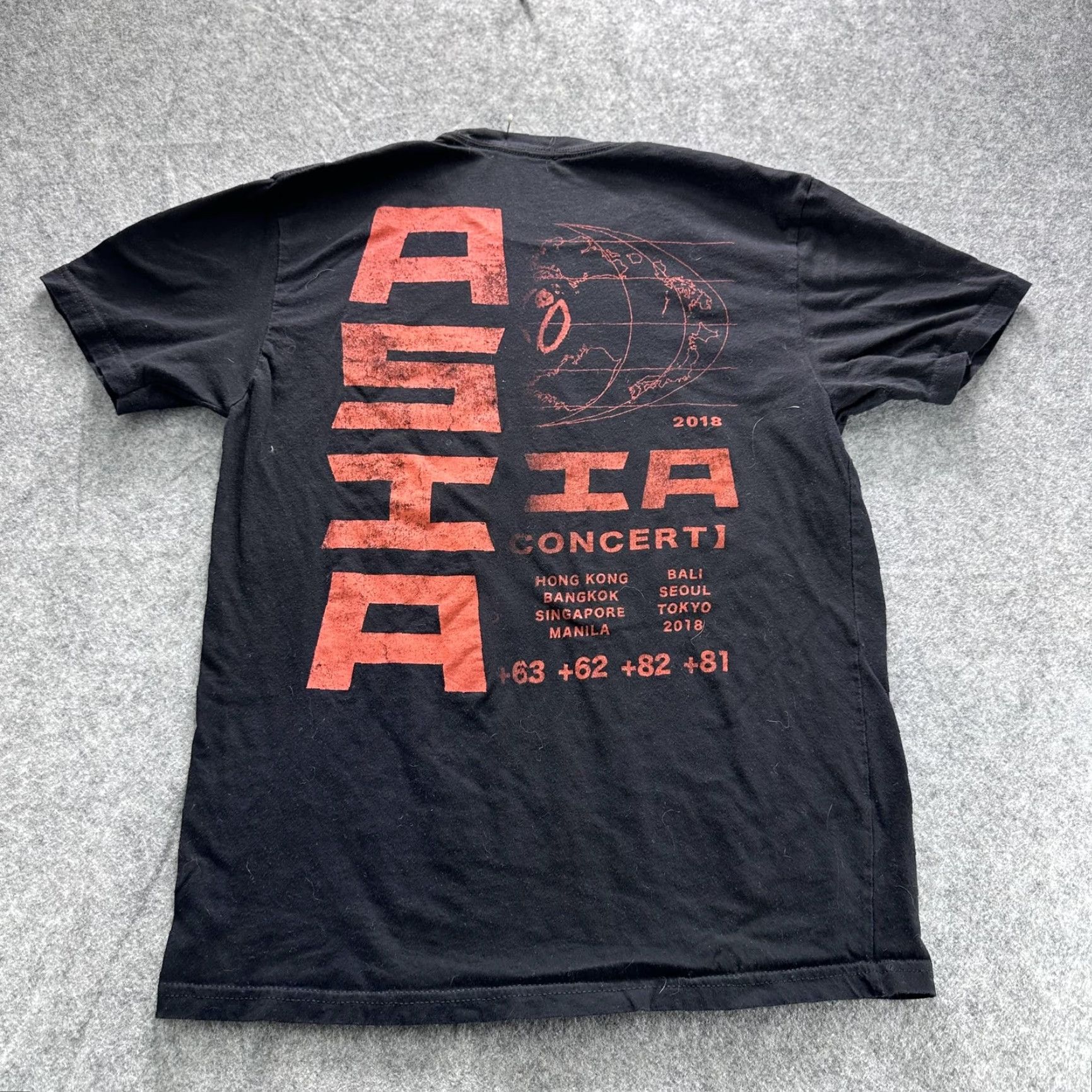 Olive XO Asia Live In Concert Shirt Mens L Black 2018 Tour Graphic Music Tee Size US L / EU 52-54 / 3 - 6 Thumbnail