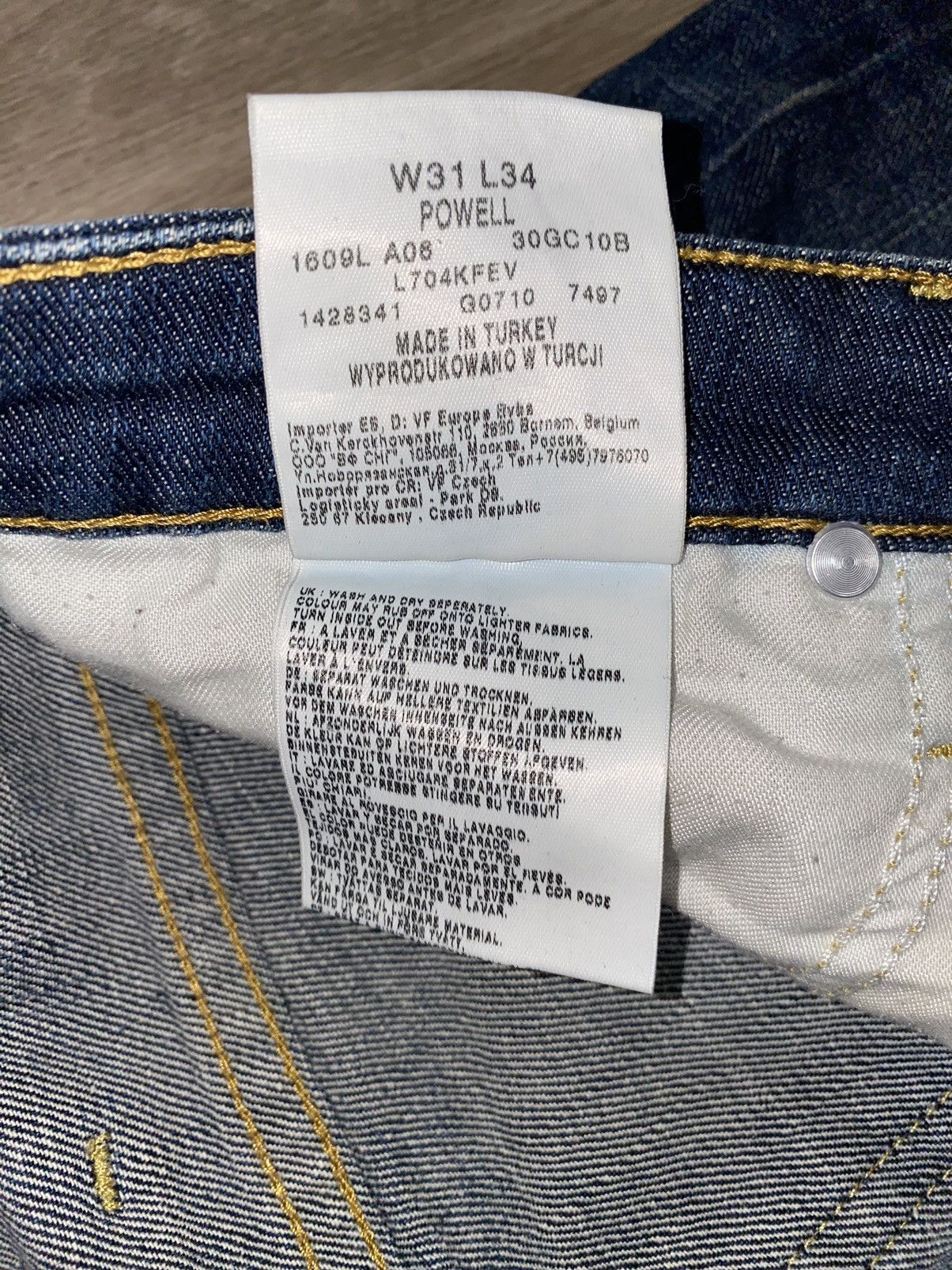 Lee × Vintage Vintage Lee jeans | Limited Edition Size US 31 - 7 Thumbnail
