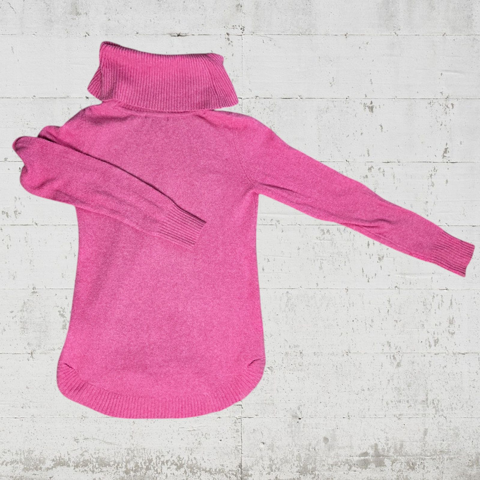 Other Tahari Pink Soft Turtleneck Sweater Size XS Size XS / US 0-2 / IT 36-38 - 7 Thumbnail