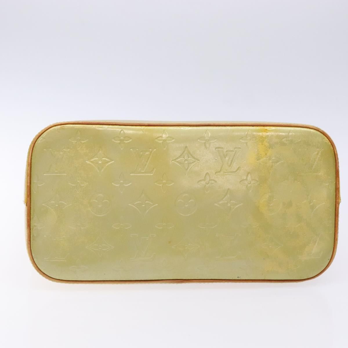Louis Vuitton LOUIS VUITTON Monogram Vernis Houston Hand Bag Gris M91053 Size ONE SIZE - 6 Thumbnail
