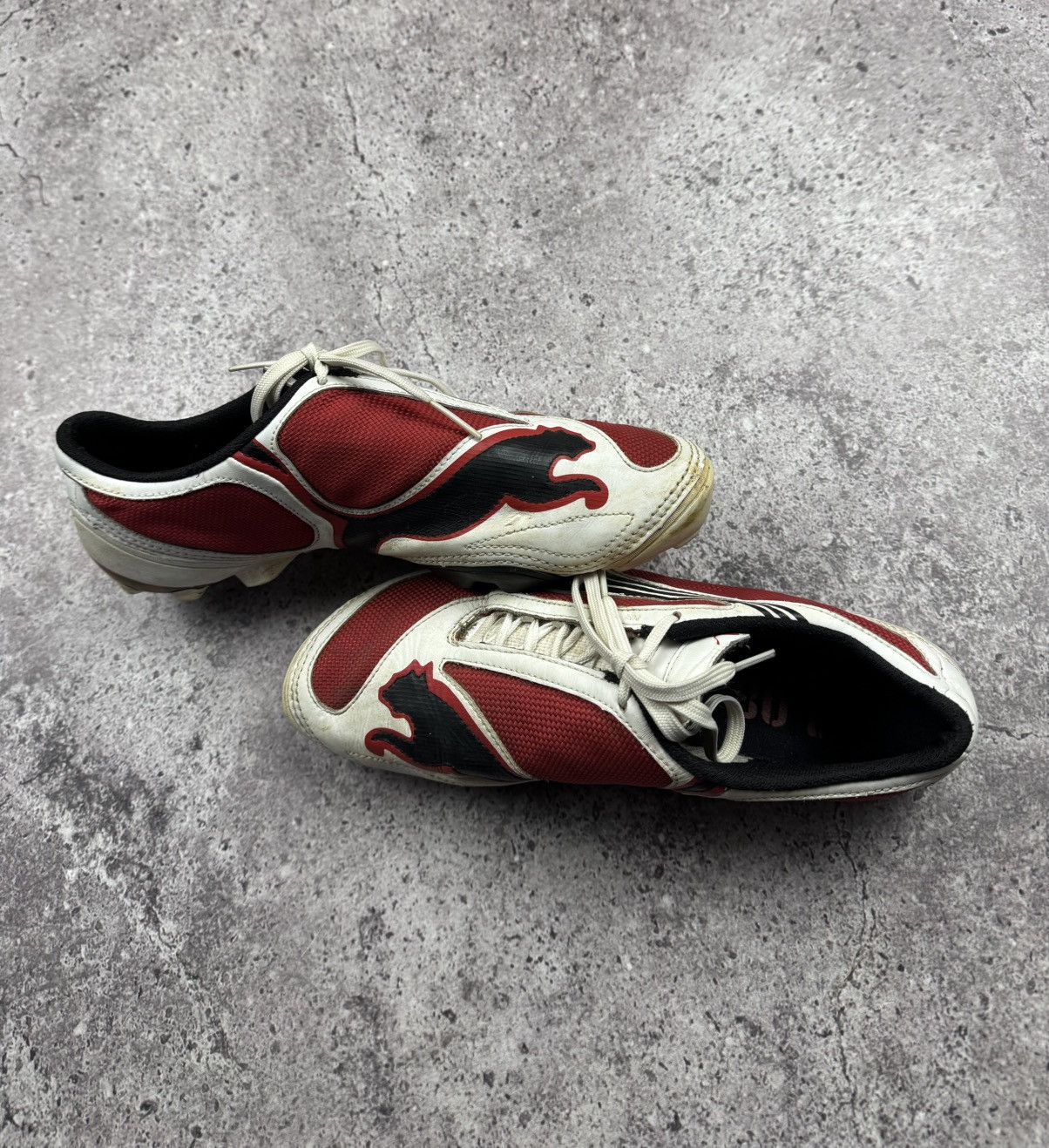 Maison MIHARA YASUHIRO × Puma Vintage 2000 Archive Puma V1.08 Soccer Football Bloke Cleats Size US 9 / EU 42 - 6 Thumbnail