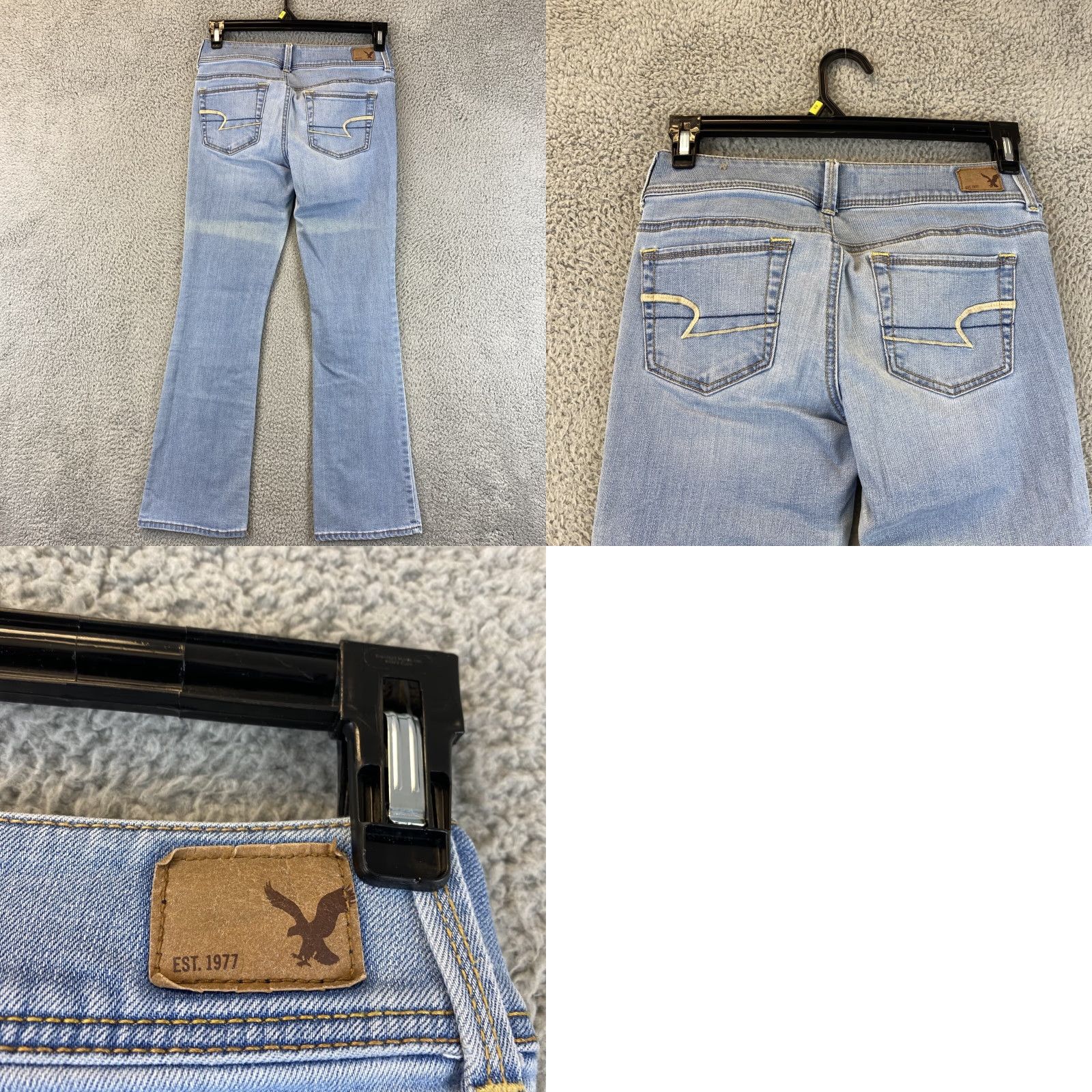 Lucky Brand Lucky Brand Jeans Women's 30X28 Slim Fit Distressed Blue Denim 90s Retro Size 30" / US 8 / IT 44 - 8 Thumbnail