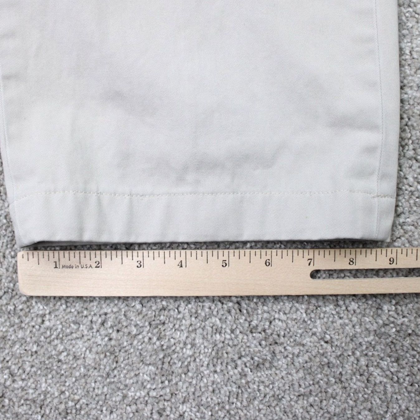 Polo Ralph Lauren Polo Ralph Lauren Hammond Pants Mens 38x32 Beige Pleated Chino Straight Leg Pants Poplin/Cotton 90s Preppy Vintage Fit: Regular Mens Size US M / EU 48-50 / 2 - 5 Thumbnail