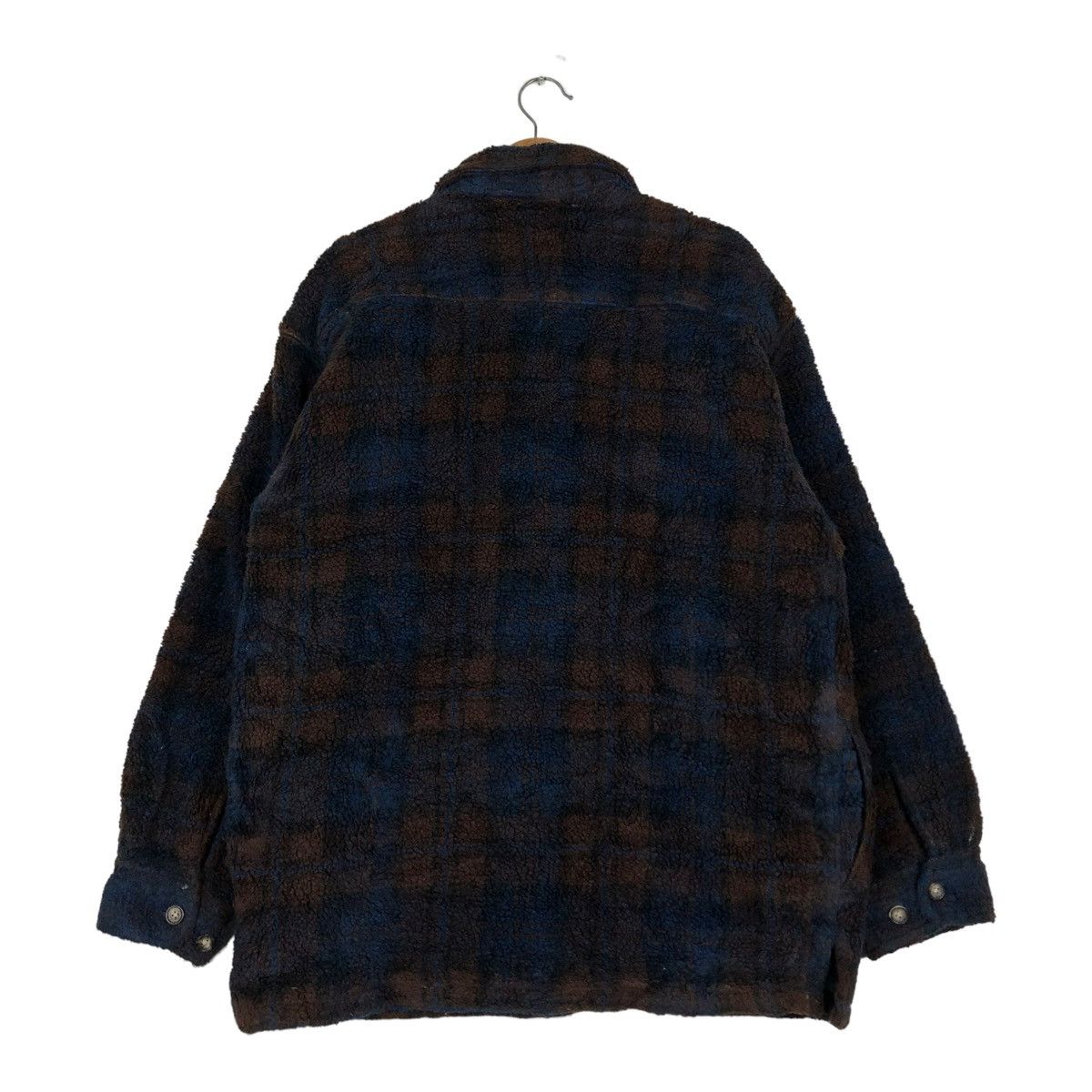 Japanese Brand 🔥VINTAGE FLEECE JACKET NAVAJO NATIVE MAVI & SONS Size US L / EU 52-54 / 3 - 8 Thumbnail