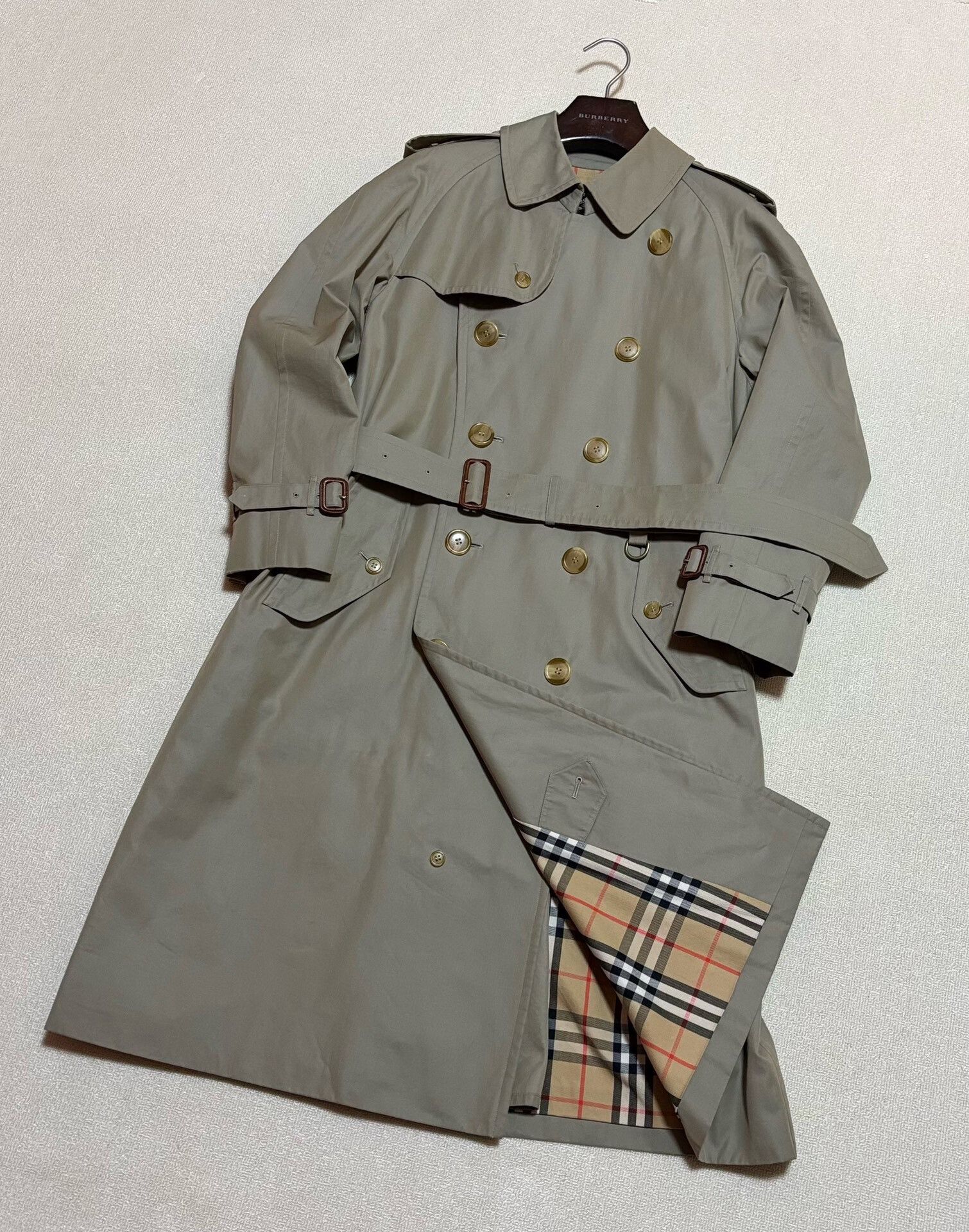 Burberry Burberry Nova Series Trench Coat Size US M / EU 48-50 / 2 - 1 Thumbnail
