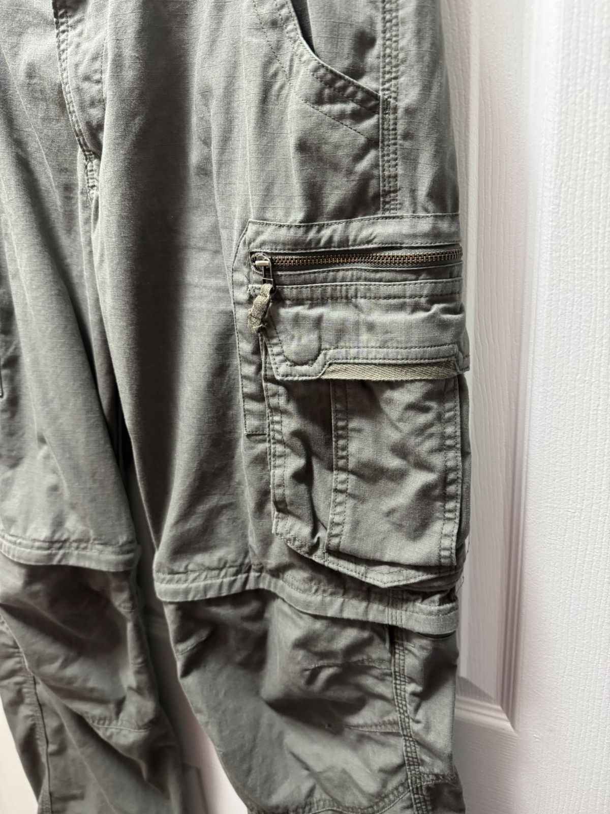 Other Ecodesign Forclaz Military Cargo Army Double Knee Pants Size US 34 / EU 50 - 4 Thumbnail