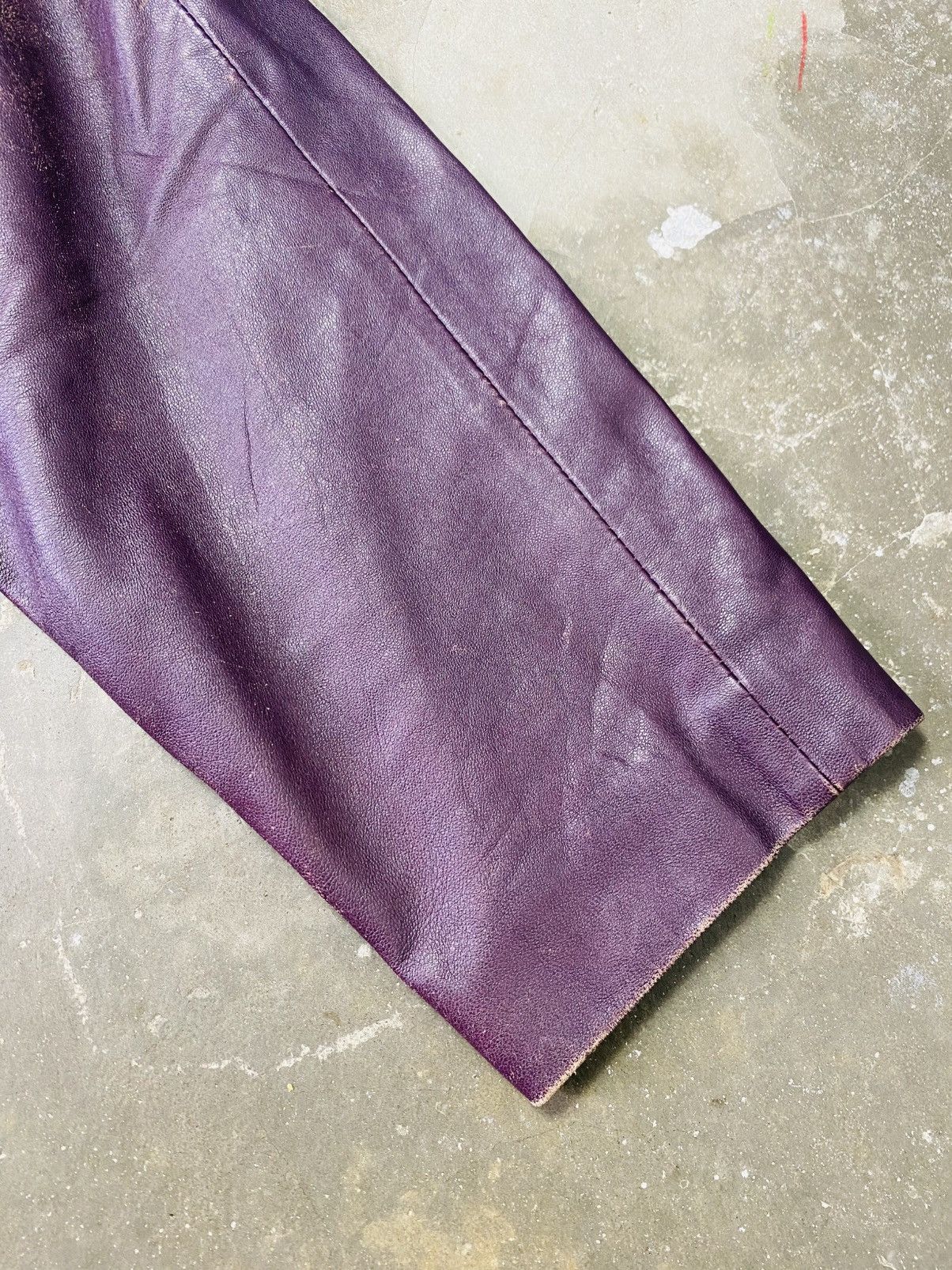 Gianni Valentino Rare Vintage Gianni Valentino Leather Jacket Size L / US 10 / IT 46 - 6 Thumbnail
