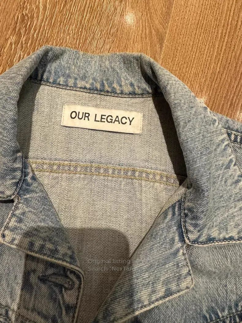Our Legacy Our Legacy Denim Vest Size XXS / US 00 / IT 34 - 2 Thumbnail