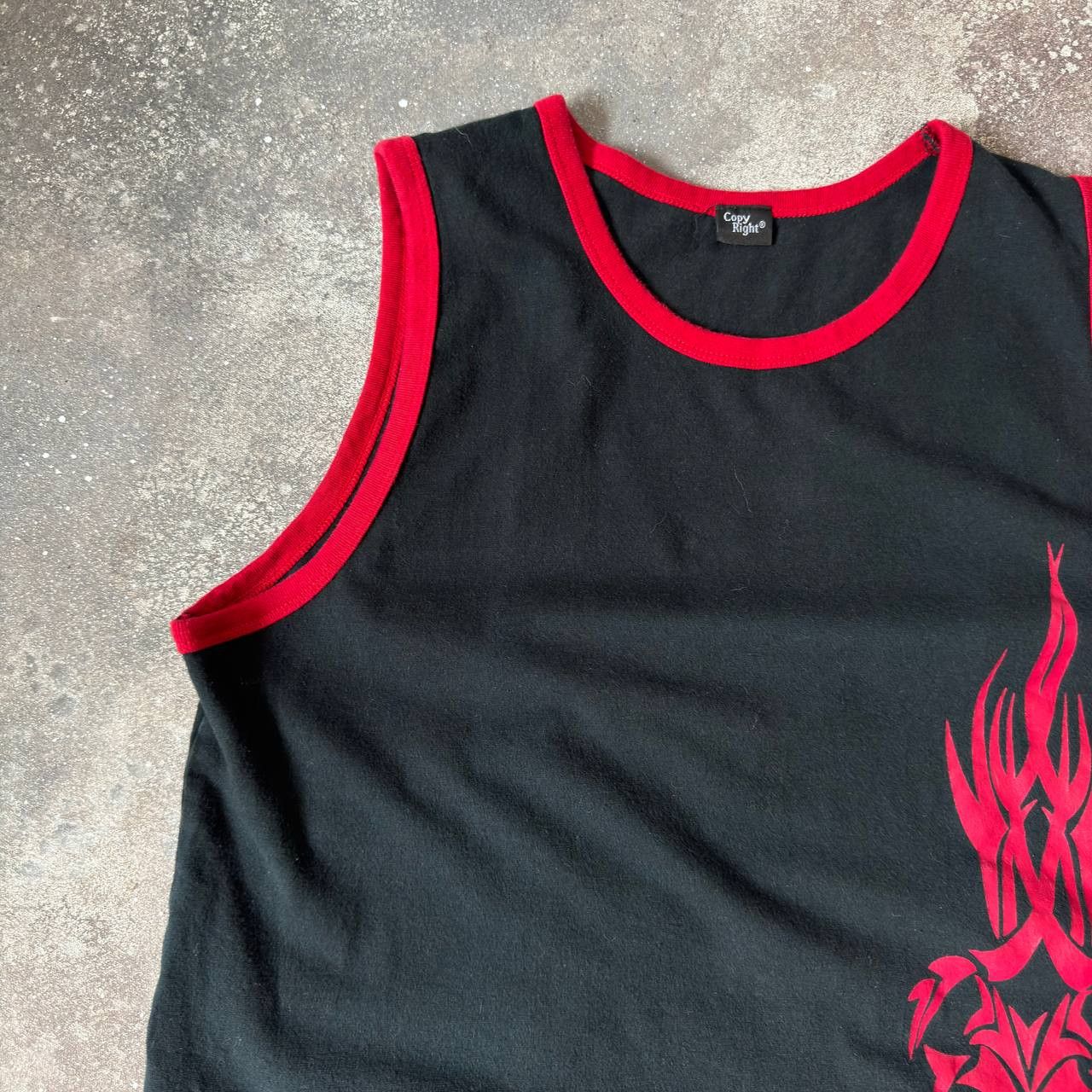 If Six Was Nine × Japanese Brand × Vintage Tribal Vintage Gothic Tank Top Size L / US 10 / IT 46 - 2 Thumbnail