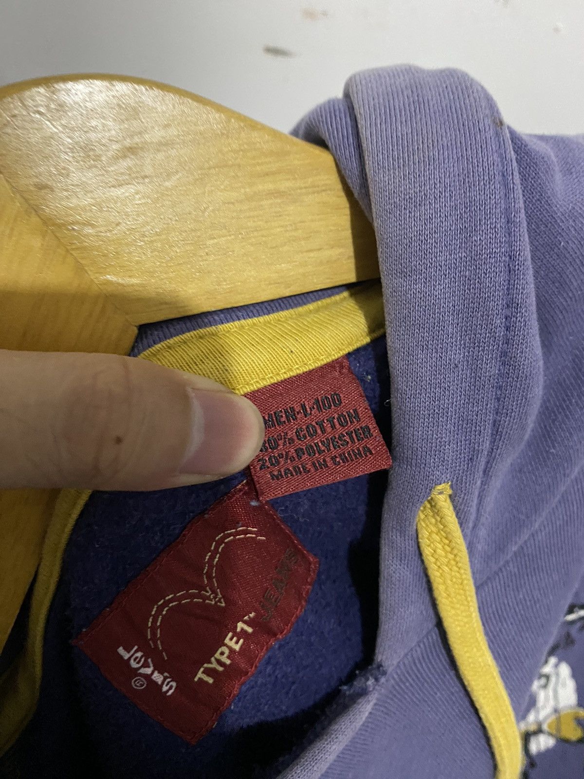 Beauty Beast 💸BINDINGOFFER💸Levis Type 1 Hoodie Japanese Styled Size US L / EU 52-54 / 3 - 7 Thumbnail