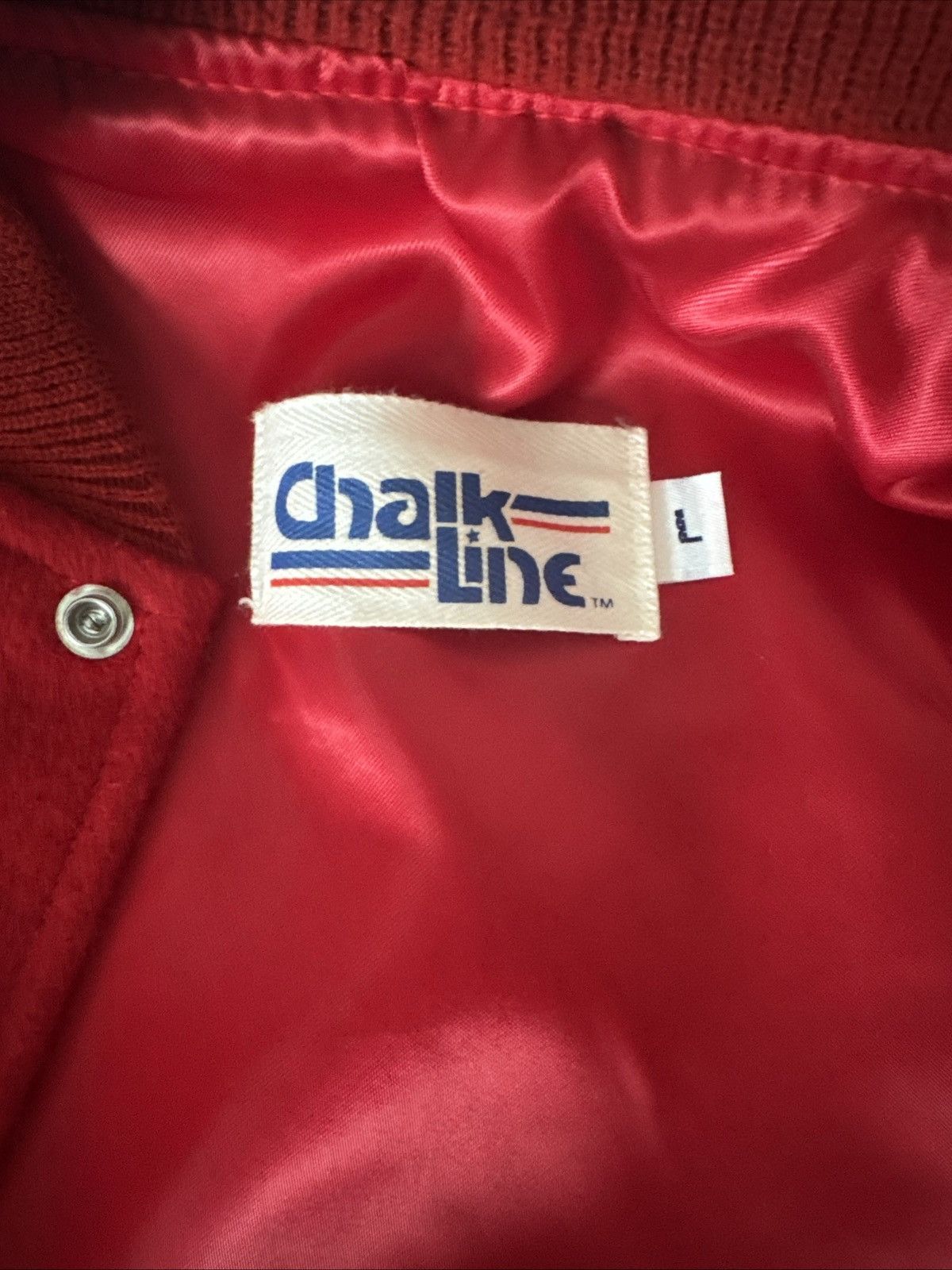 Chalk Line VINTAGE CHALK LINE 49ers LETTERMEN JACKET Size US L / EU 52-54 / 3 - 5 Thumbnail