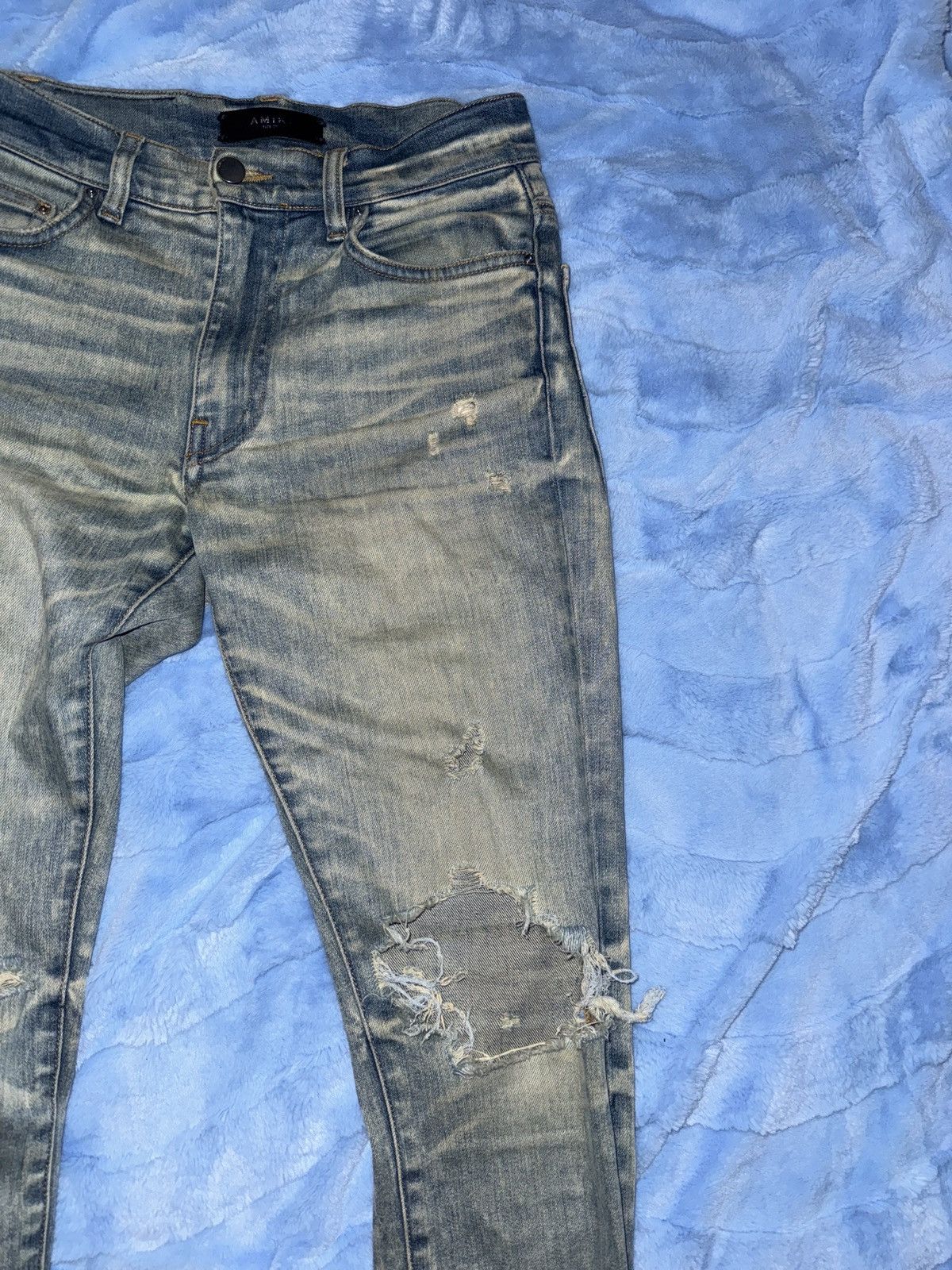 Amiri Amiri Ripped Distressed Jeans Size US 28 / EU 44 - 4 Thumbnail
