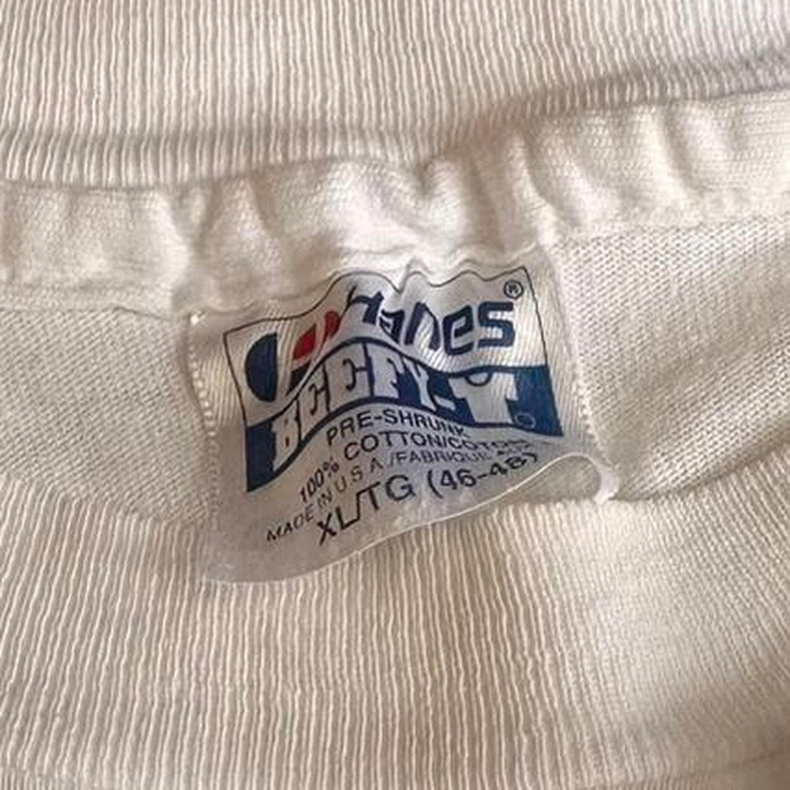 Hanes × Vintage Vintage Cunningham Communications Inc Art Shirt Size US XL / EU 56 / 4 - 8 Thumbnail