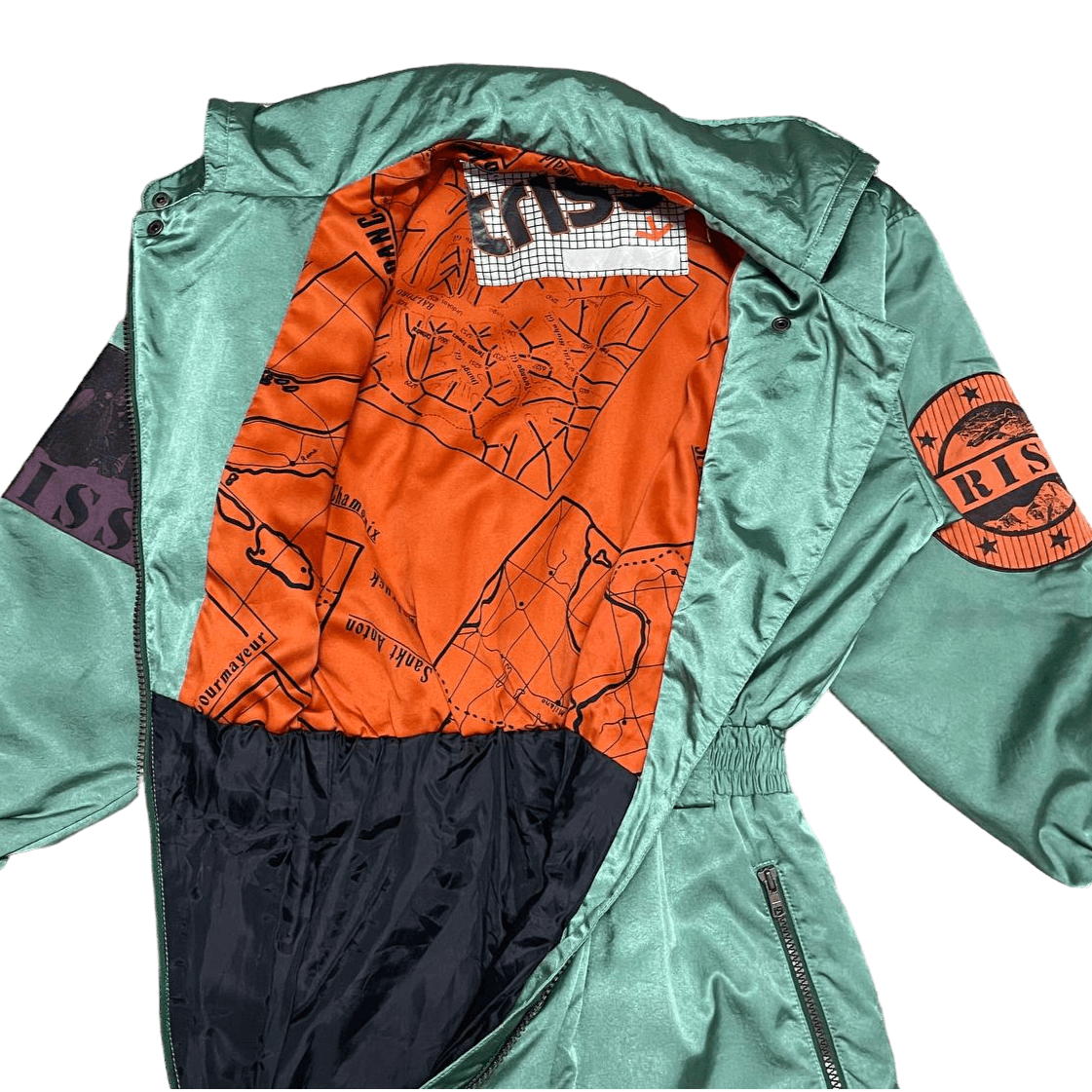 Japanese Brand Vintage Trissi Military Ski Wear Coverall Jumpsuit Size US 30 / EU 46 - 10 Thumbnail