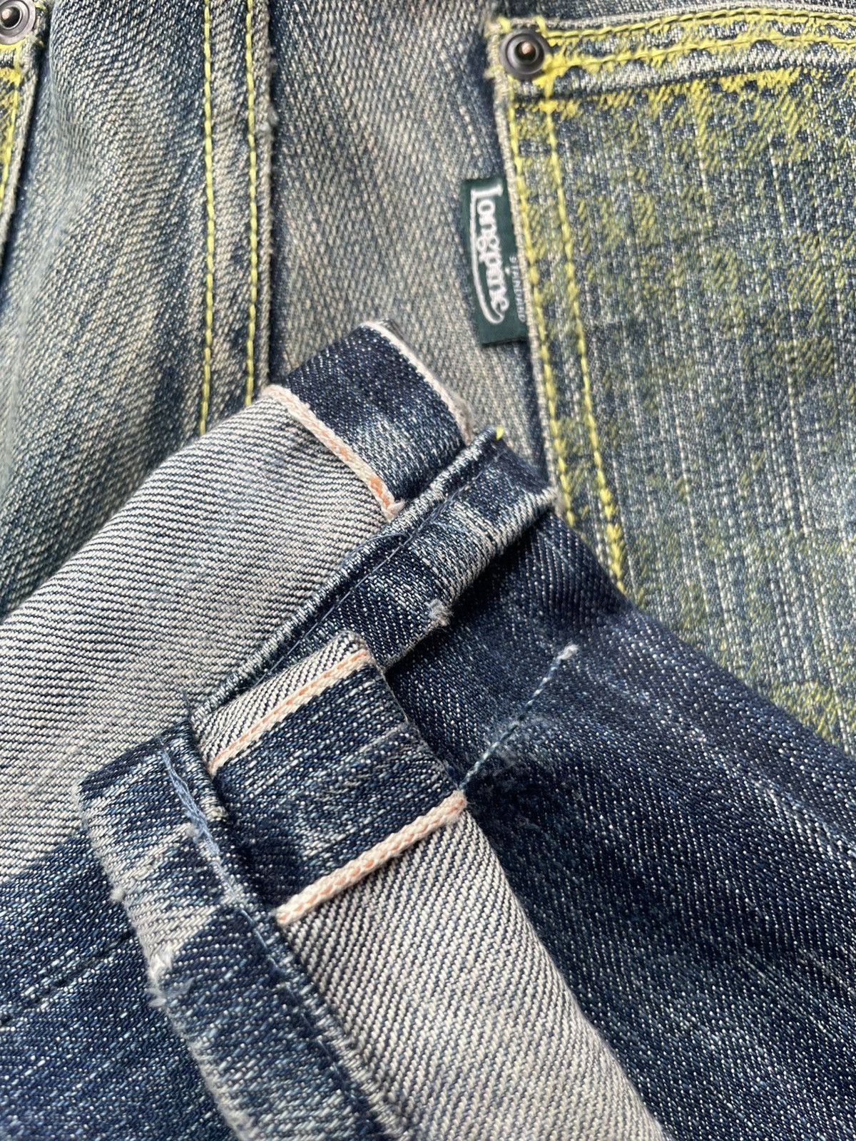 Japanese Brand Lane Kieferner Selvedge Distresed Denim Size US 32 / EU 48 - 21 Thumbnail