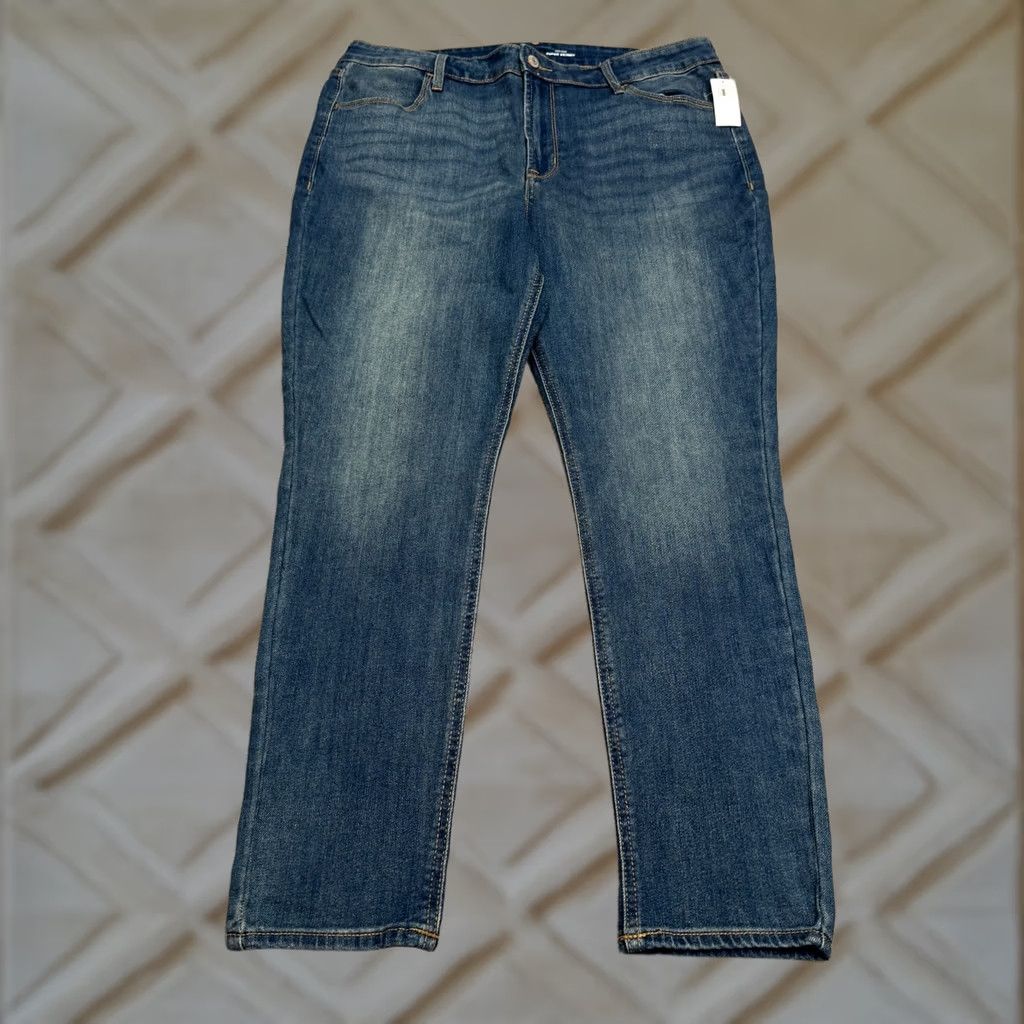 Old Navy Old Navy Jeans Womens High Rise Super Skinny Ankle Blue Stretch Denim 14 NWT Size 36" / US 14 / IT 50 - 1 Thumbnail