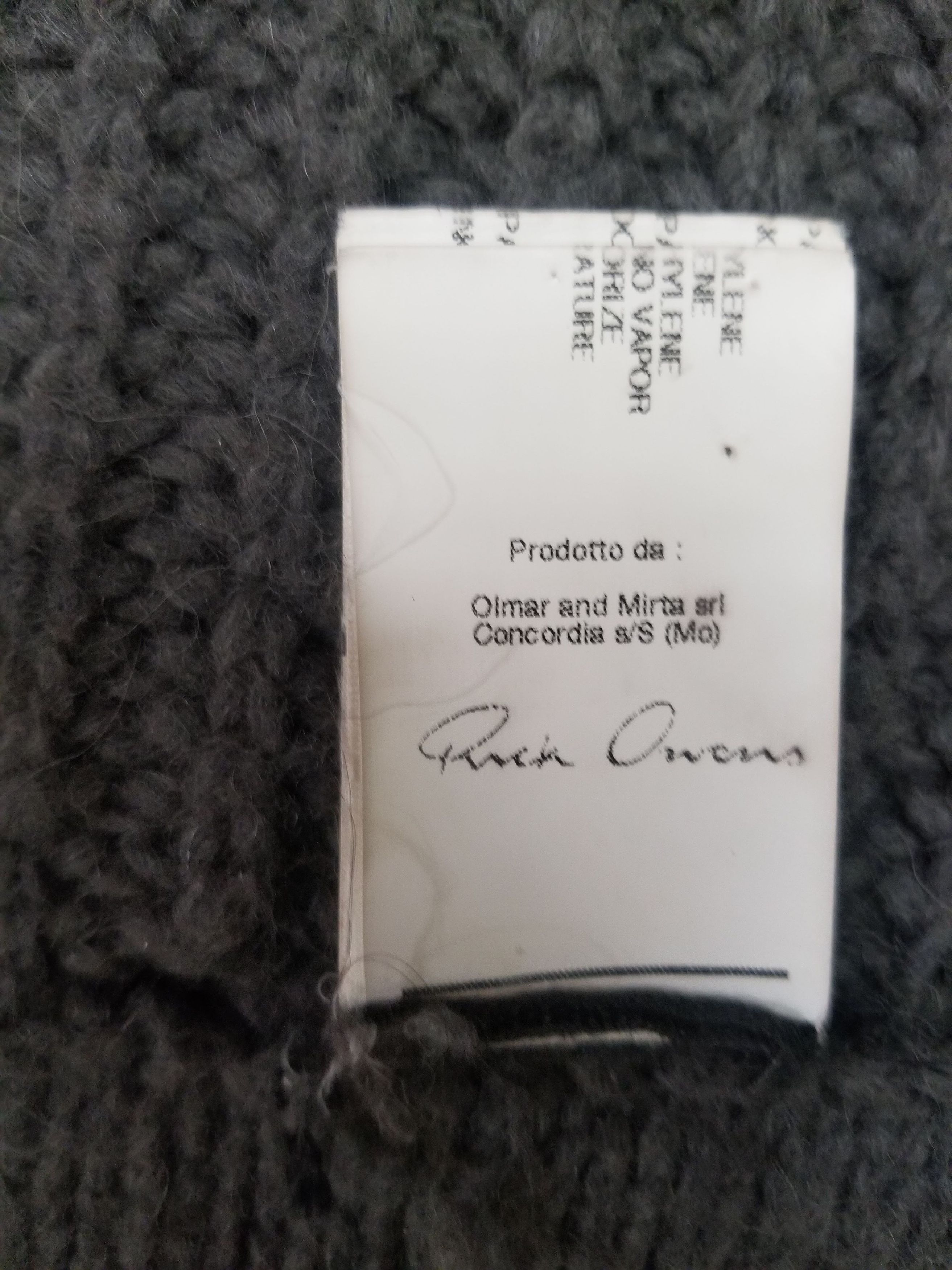 Rick Owens Rick Owens AW11 Limo Leather Sleeve Knit Sweat Cardigan Size S / US 4 / IT 40 - 18 Thumbnail