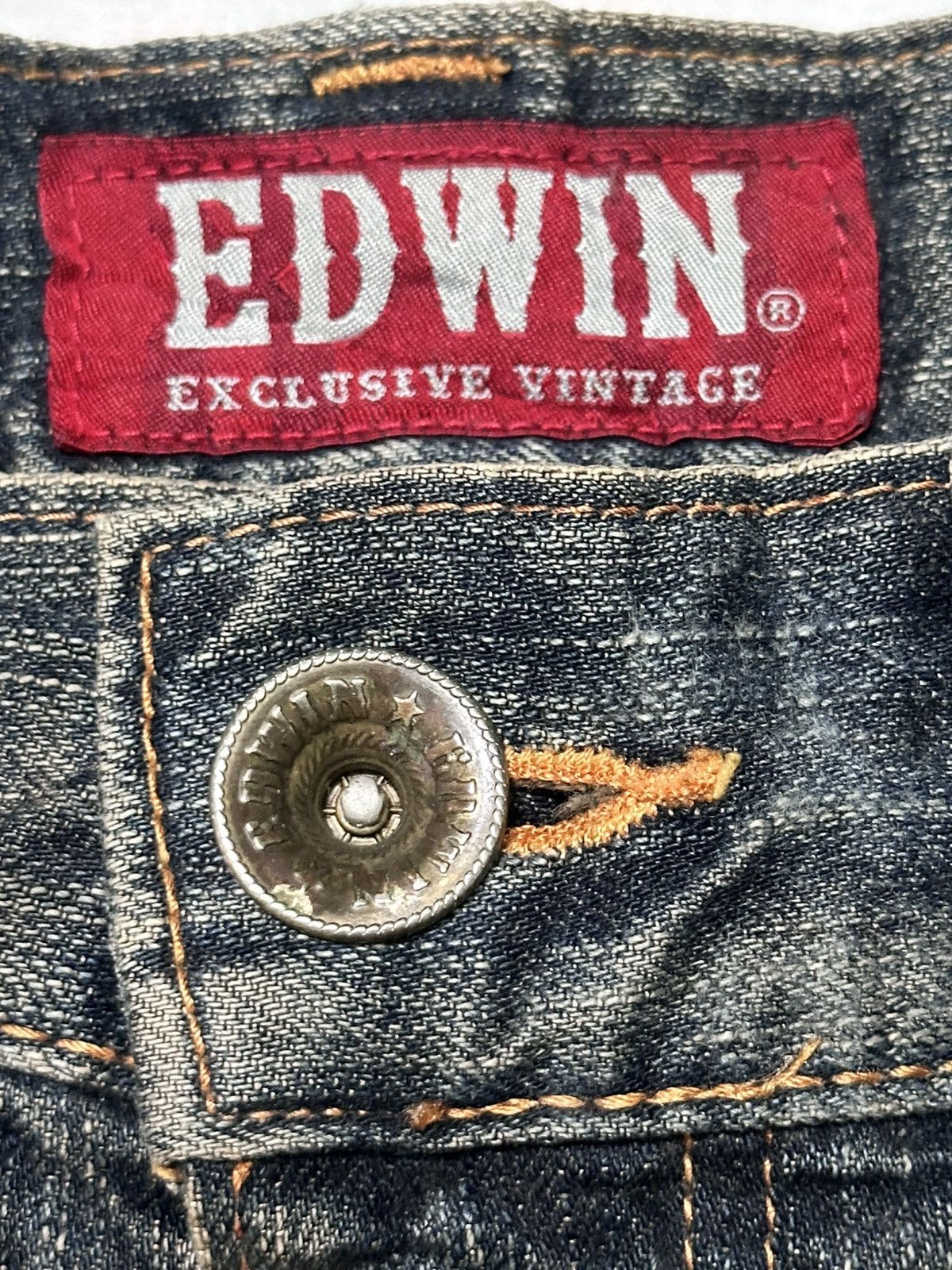 Edwin Edwin Exclusive Vintage Baggy Loose Style With Faded Wash Size US 34 / EU 50 - 8 Thumbnail