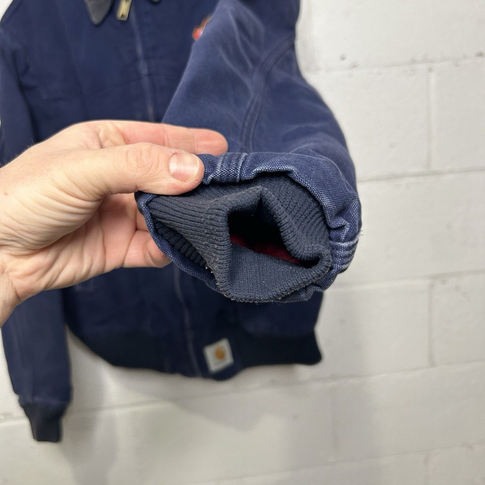 Carhartt Vintage Carhartt Quilted Santa Fe Jacket “Navy” JQ2102 Size US L / EU 52-54 / 3 - 10 Thumbnail