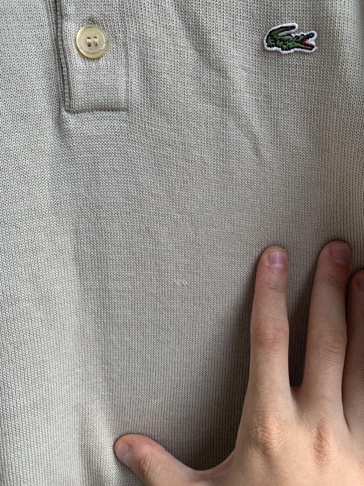 Lacoste Vintage Lacoste wool sweater Size US L / EU 52-54 / 3 - 4 Thumbnail