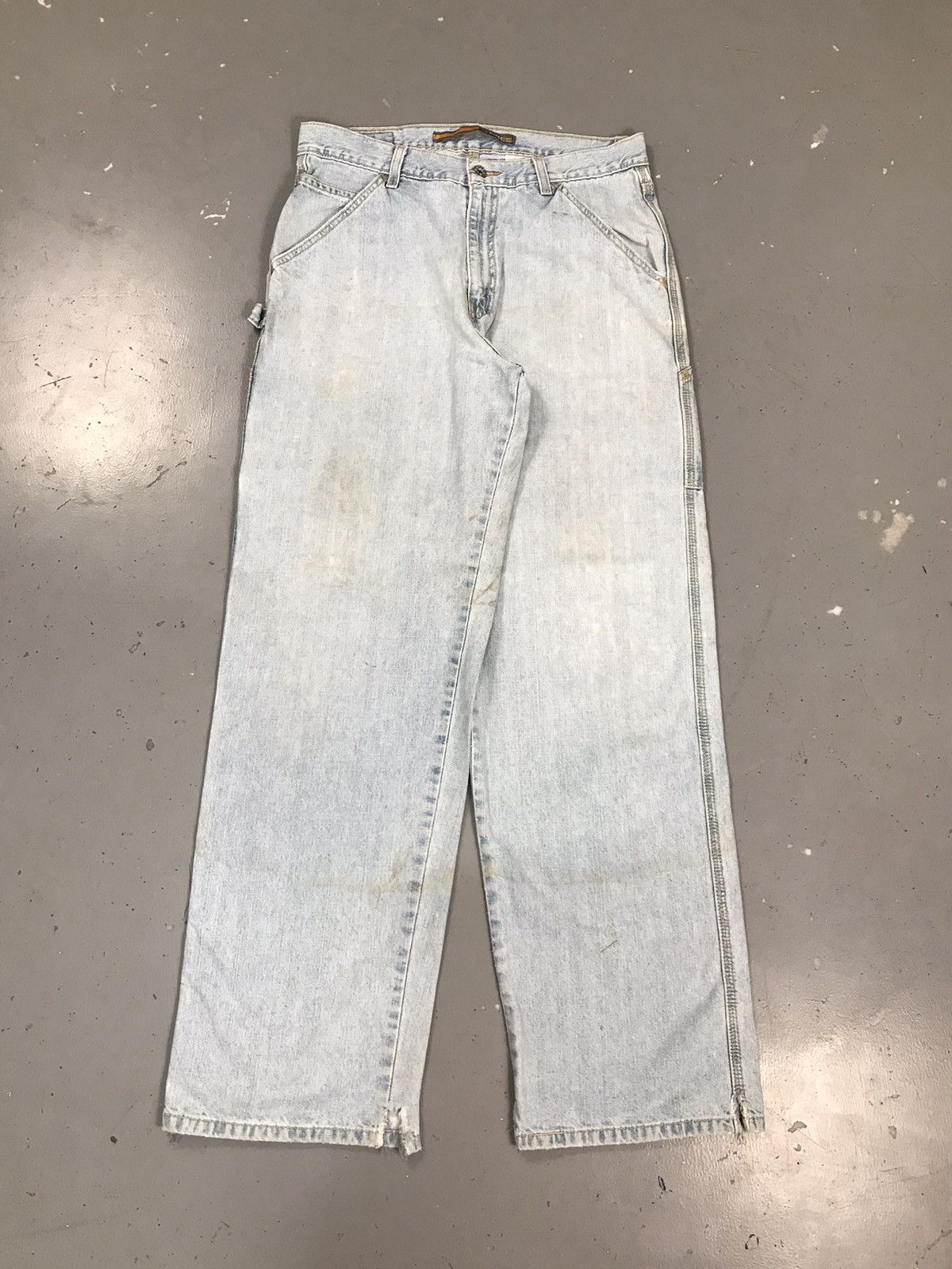 Levi's × Vintage Vintage Levi’s Strauss & co silver tab carpenter denim pant Size US 34 / EU 50 - 1 Thumbnail