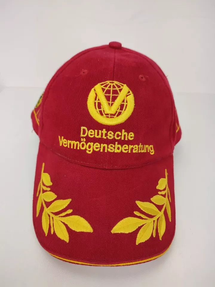 Ferrari Champion Michael Schumacher Ferrari Formula 1 Racing Cap Size ONE SIZE - 3 Thumbnail