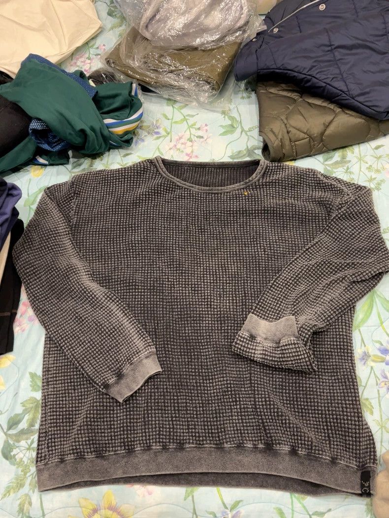 Porter Classic Porter Classic Waffle Knit Sweatshirt XXL Size Size US XXL / EU 58 / 5 - 1 Thumbnail