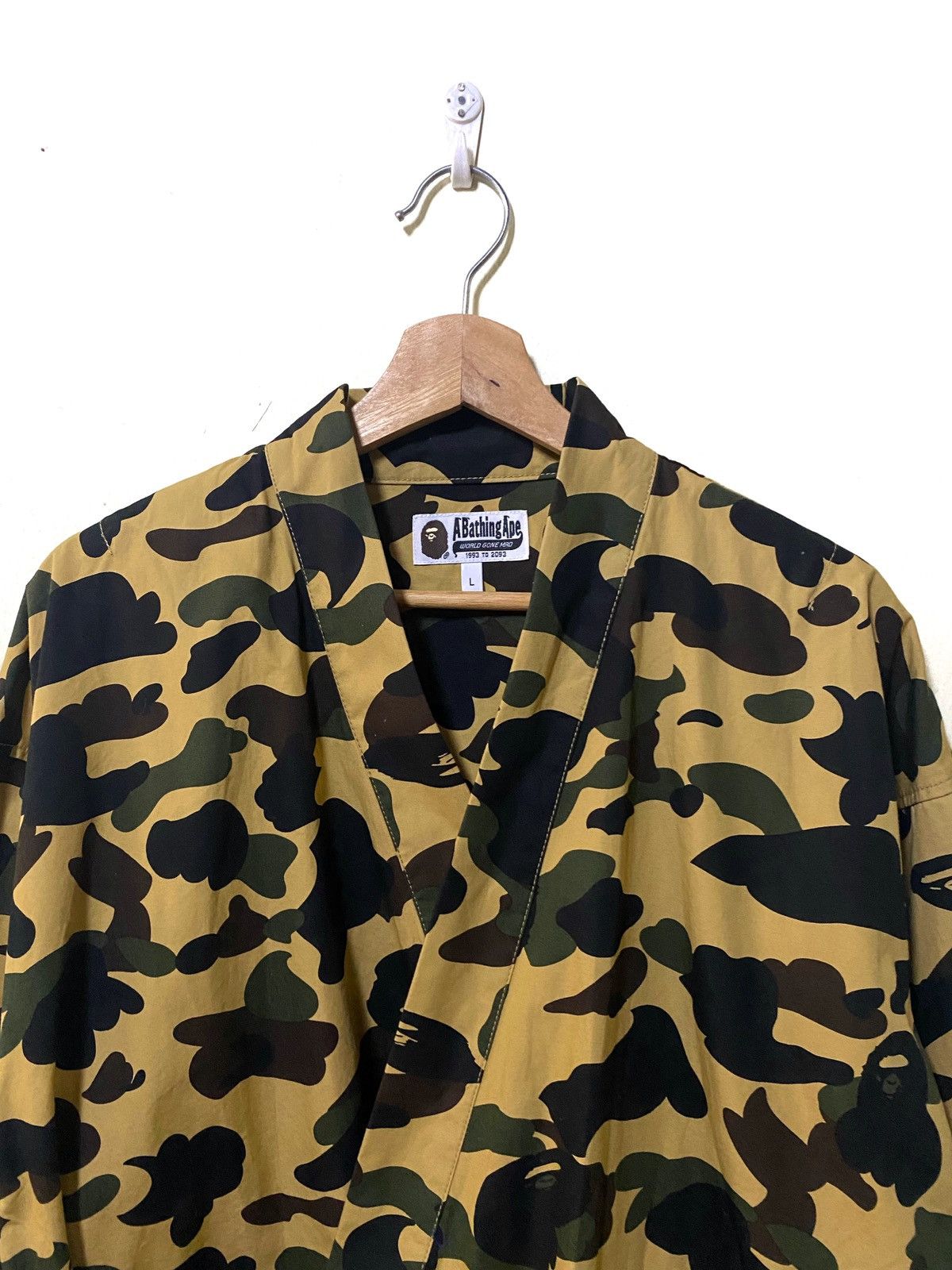 BAPE A Bathing Ape 1st Camo Kimono
