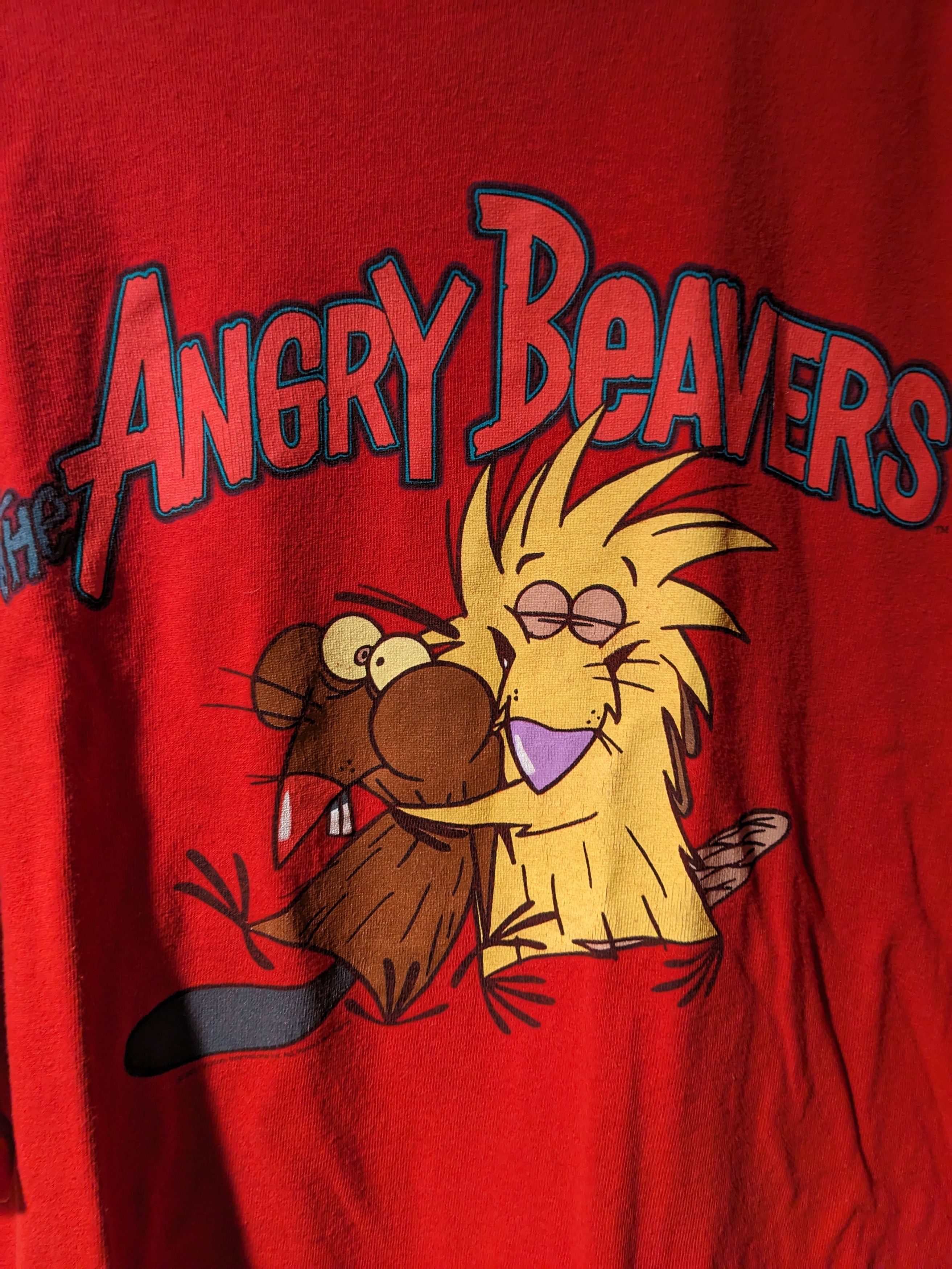 Nickelodeon Vintage 2011 The Angry Beaver Nickelodeon XX-Large T-Shirt Size US XXL / EU 58 / 5 - 2 Thumbnail