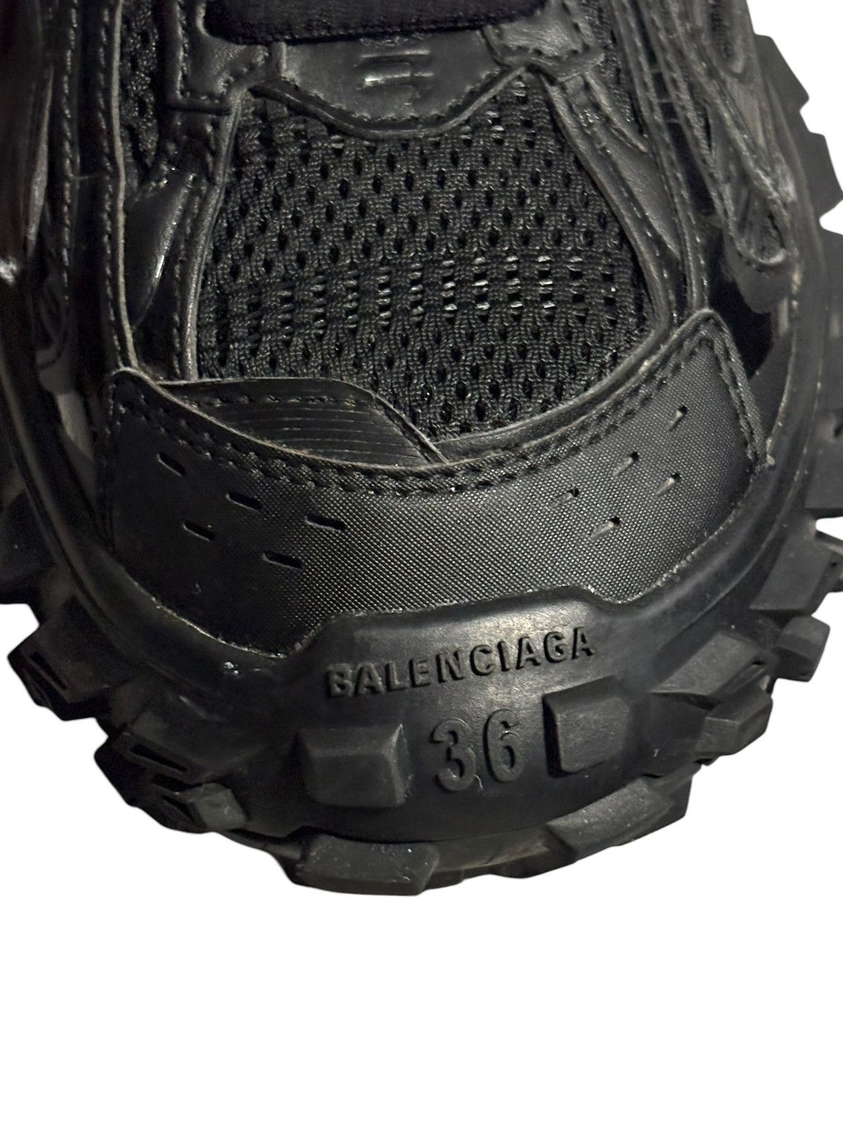 Balenciaga SS22 6 Balenciaga Defender Tire Sneaker Stomper Track shoes Size US 6 / EU 39 - 6 Thumbnail