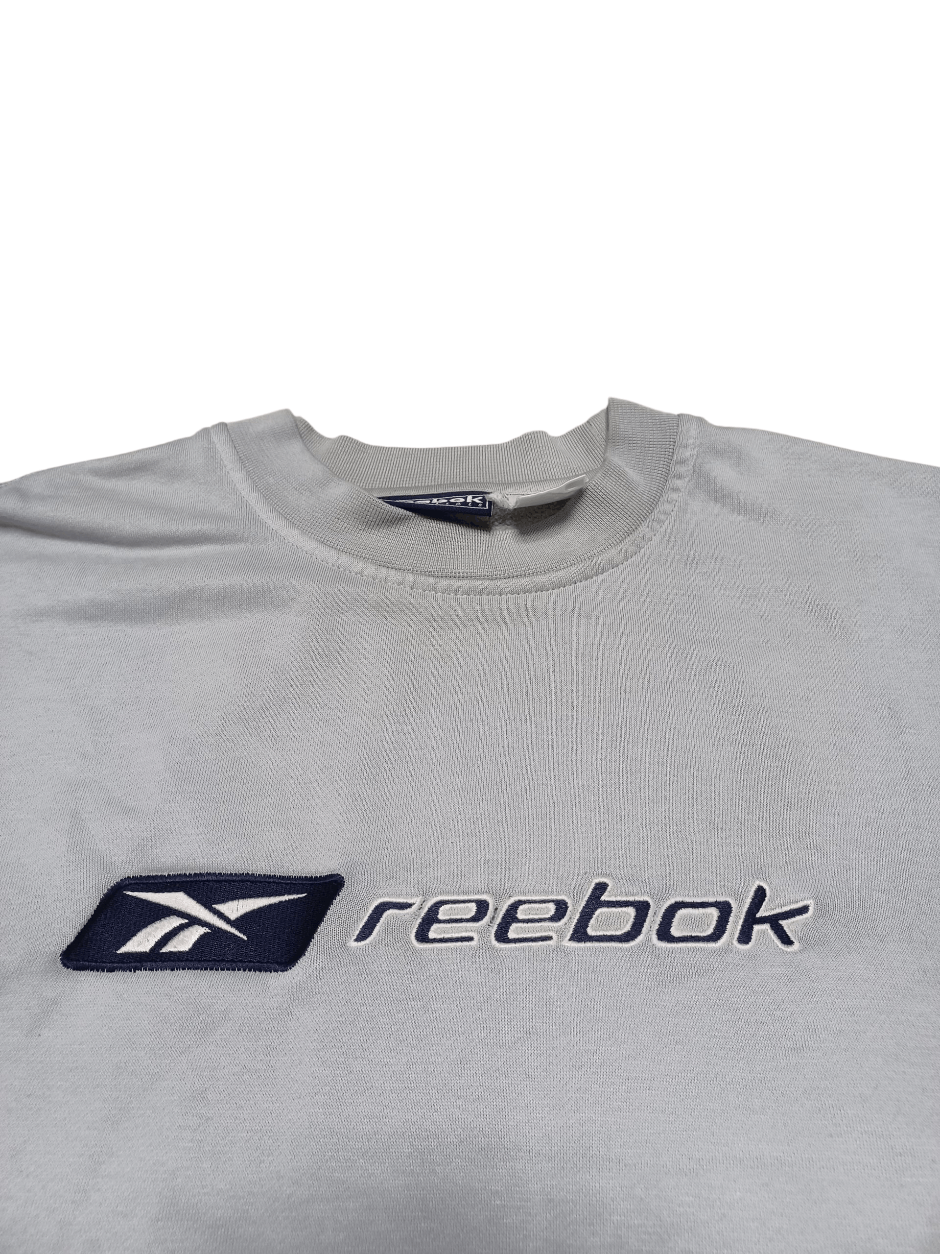 Reebok REEBOK VINTAGE DIRTY FADED BIGLOGO EMBROIDERED SWEATSHIRT Size US L / EU 52-54 / 3 - 2 Thumbnail