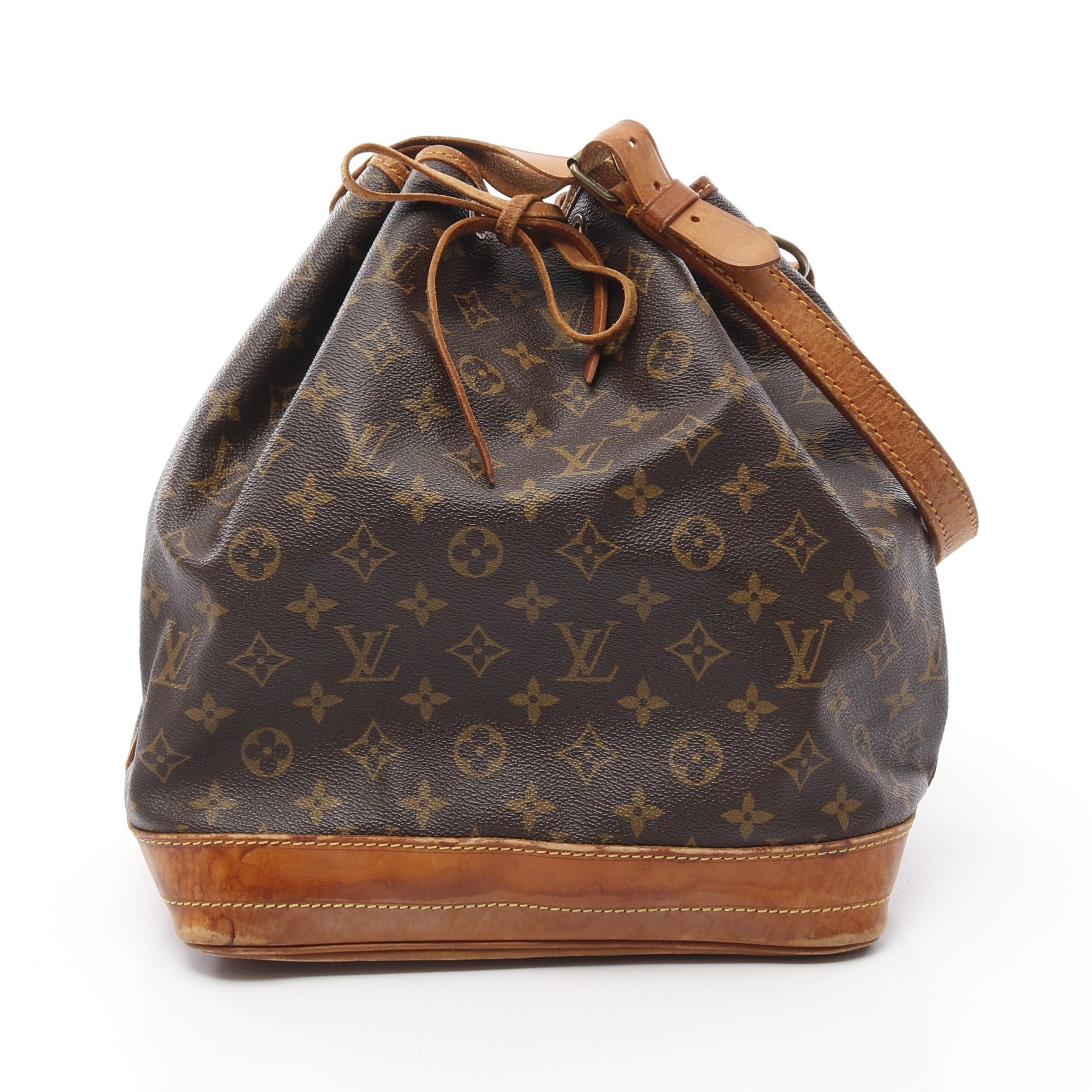 Louis Vuitton Louis Vuitton Noe Monogram Shoulder Bag Leather Brown Size ONE SIZE - 1 Thumbnail