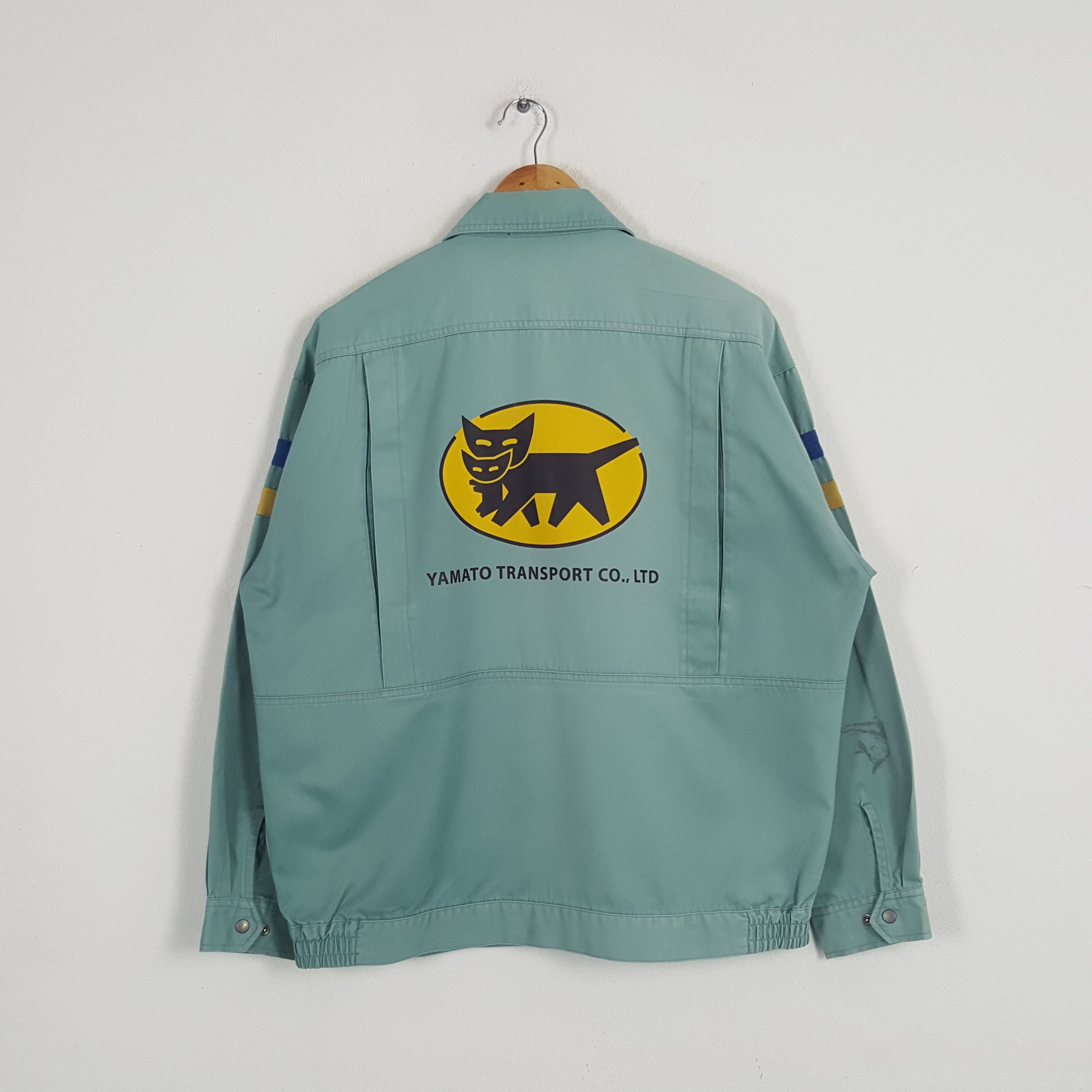 Japanese Brand × Vintage Vintage Yamato Transport Co Japanese Brand Staff Jacket Size US L / EU 52-54 / 3 - 1 Thumbnail