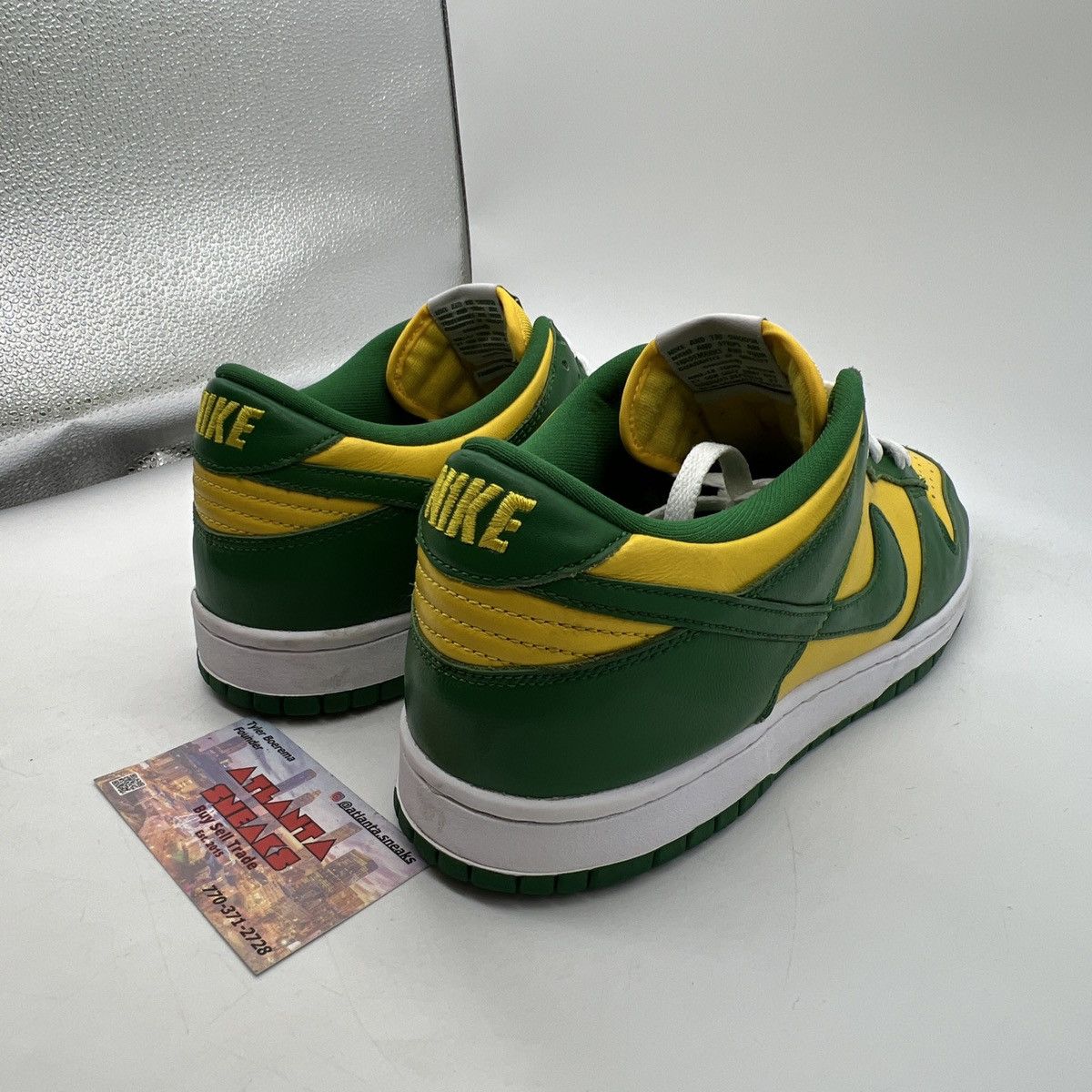 Nike Nike dunk low Brazil Size US 10.5 / EU 43-44 - 5 Thumbnail