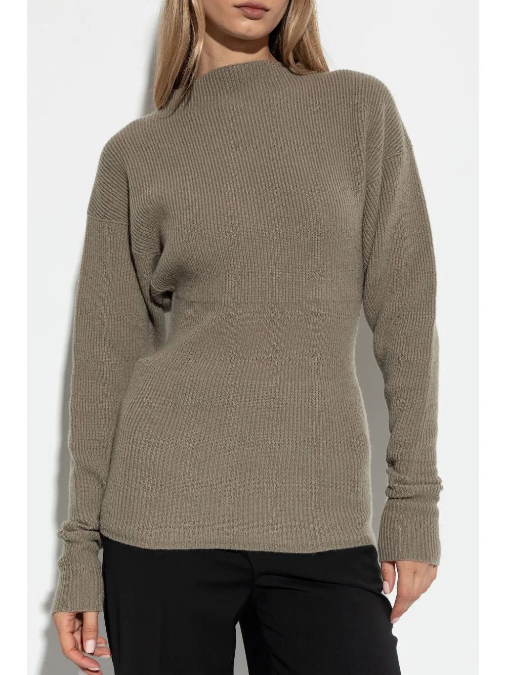 Rick Owens o1y0126 Crewneck Sweater in Gray Size L / US 10 / IT 46 - 2 Thumbnail
