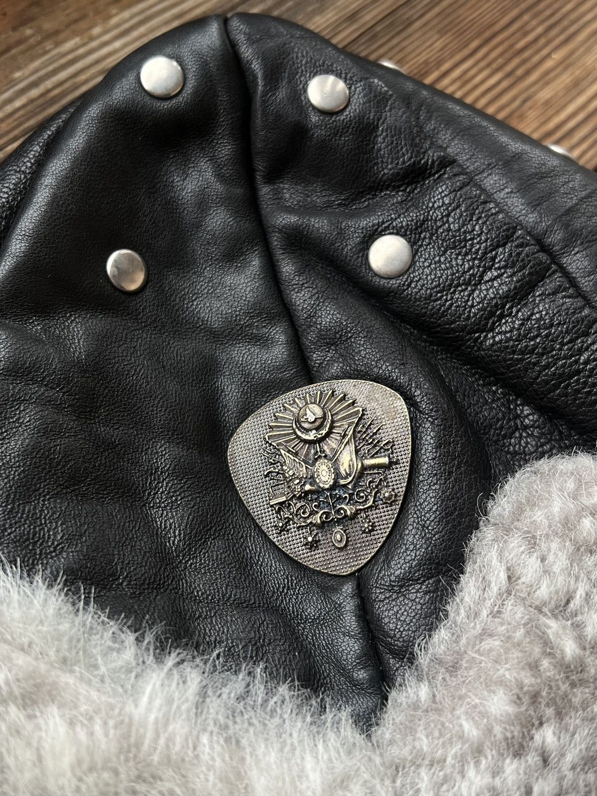 Japanese Brand OpiumBlack Y2K Mongolian hat Vintage Rap Fur hype Size ONE SIZE - 4 Thumbnail