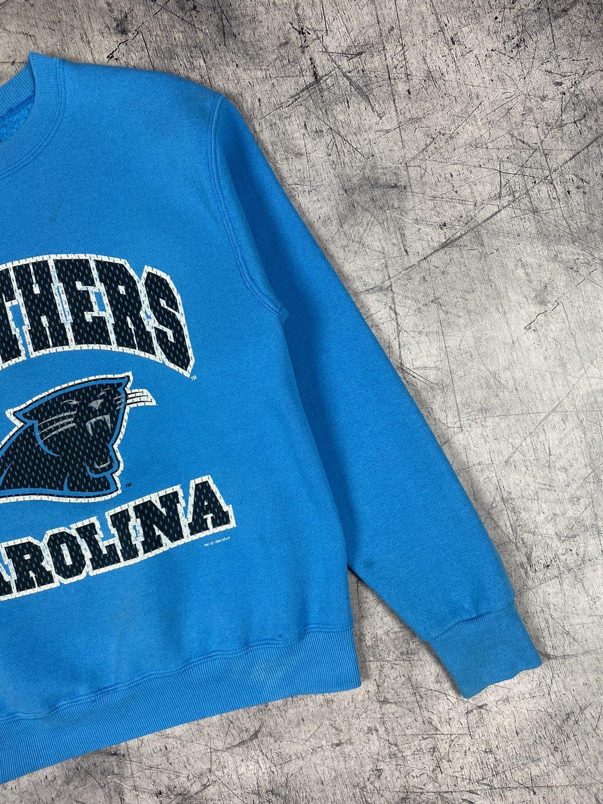 Vintage Vintage Panthers California 1996 NFL Sweatshirt Size US L / EU 52-54 / 3 - 4 Thumbnail