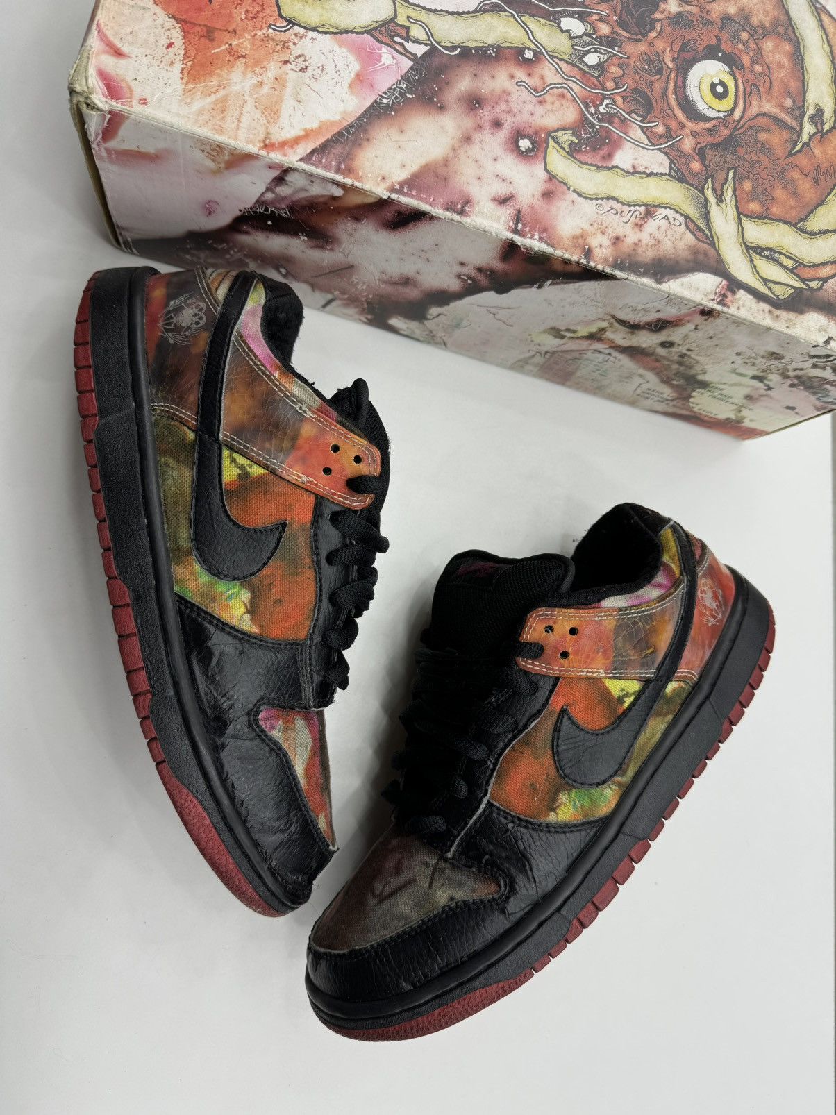 靴 Nike SB Dunk Low \"Pushead 1 Nike Nike SB Dunk Low Pushead 1 | Size 10 Available For Immediate