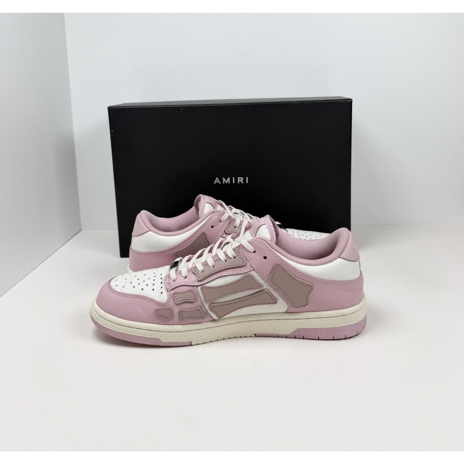 Amiri Size 42EU/9US - Amiri Skel Top Low Pink White Size US 9 / EU 42 - 6 Thumbnail
