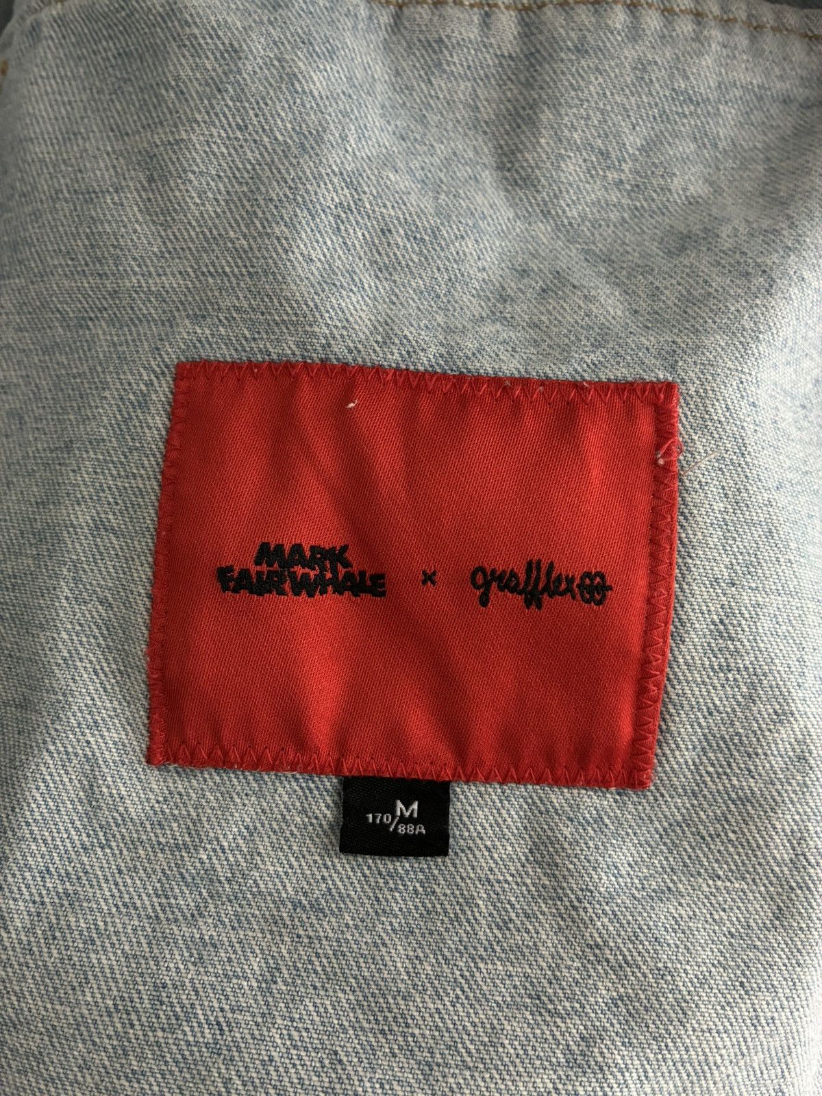 Other Denim Jacket Mark Fairwhale Grafflex art designer streetwear Size US M / EU 48-50 / 2 - 4 Thumbnail