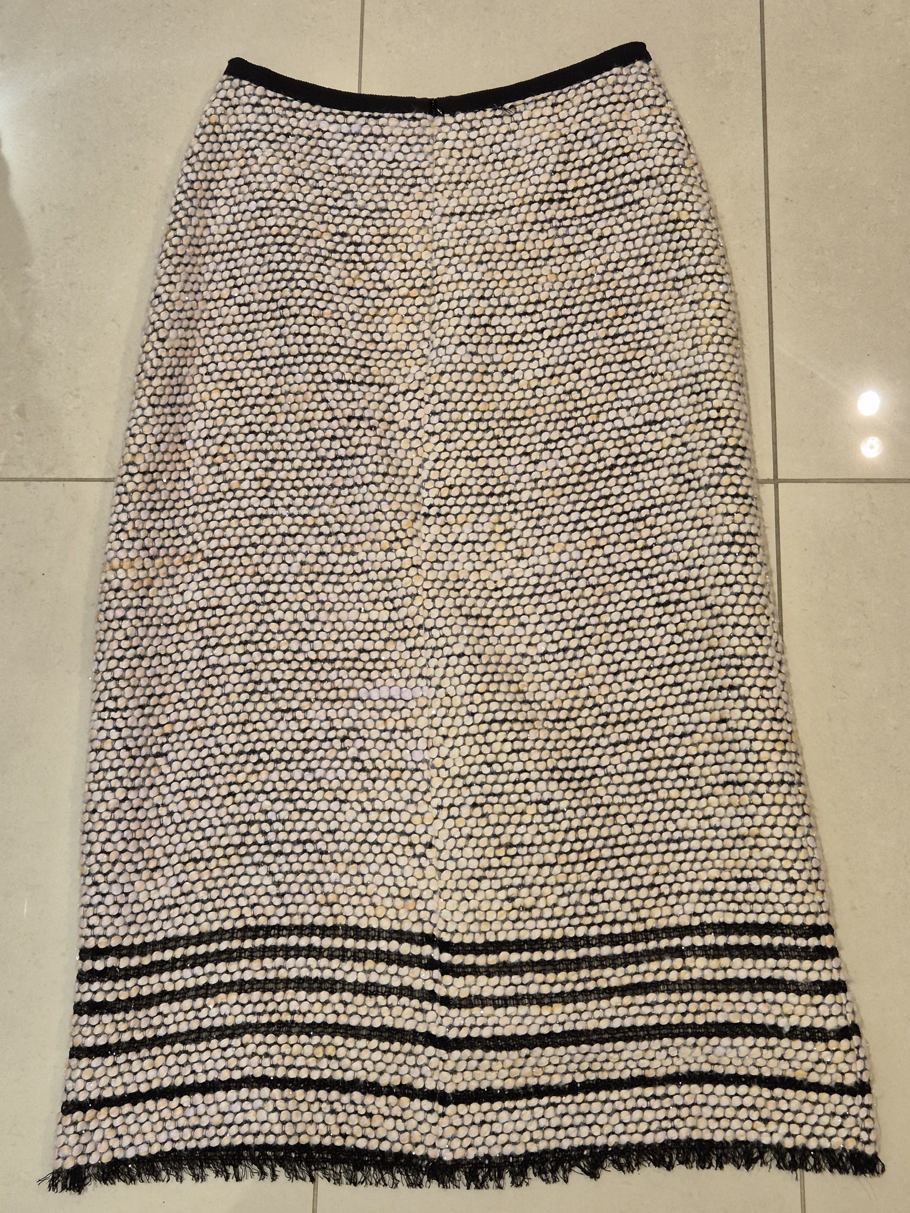 Other Martin Grant Black Pink tweed skirt Size 27" / US 4 / IT 40 - 8 Thumbnail