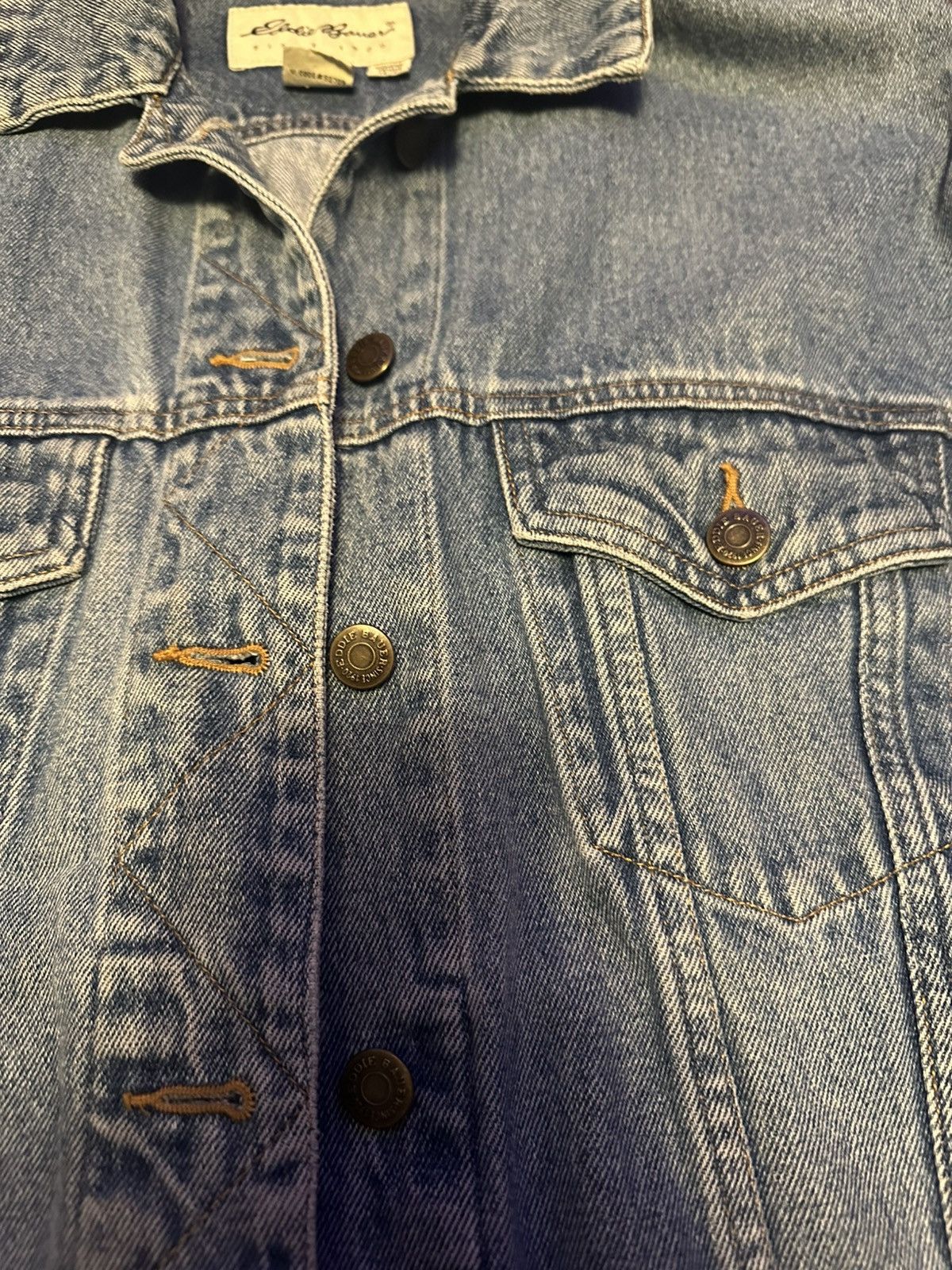 Eddie Bauer Vintage Eddie Bauer Denim Jacket Size M / US 6-8 / IT 42-44 - 4 Thumbnail