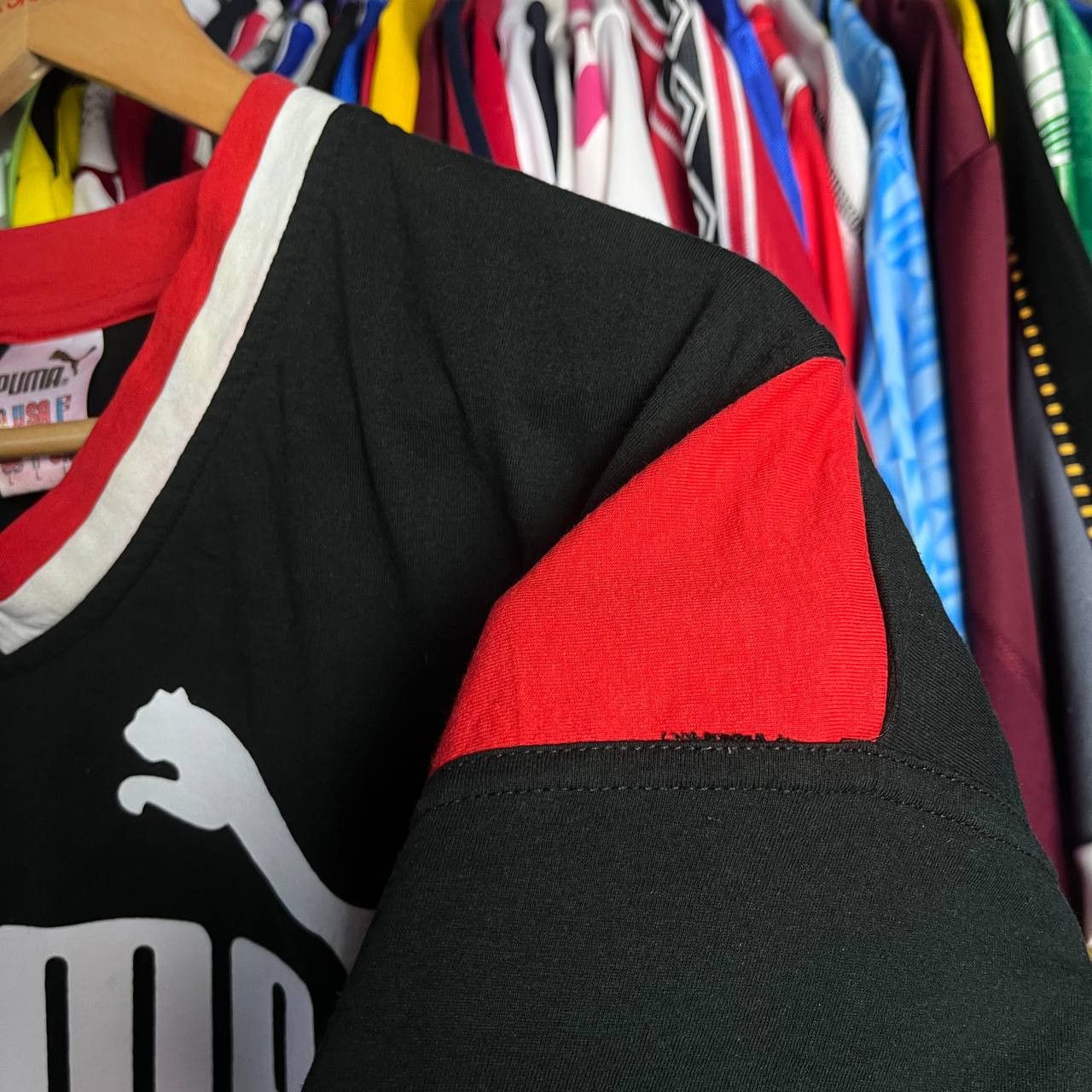Puma Vintage 90s Puma Street Soccer Cup Tshirt Retro Football Size US L / EU 52-54 / 3 - 6 Thumbnail