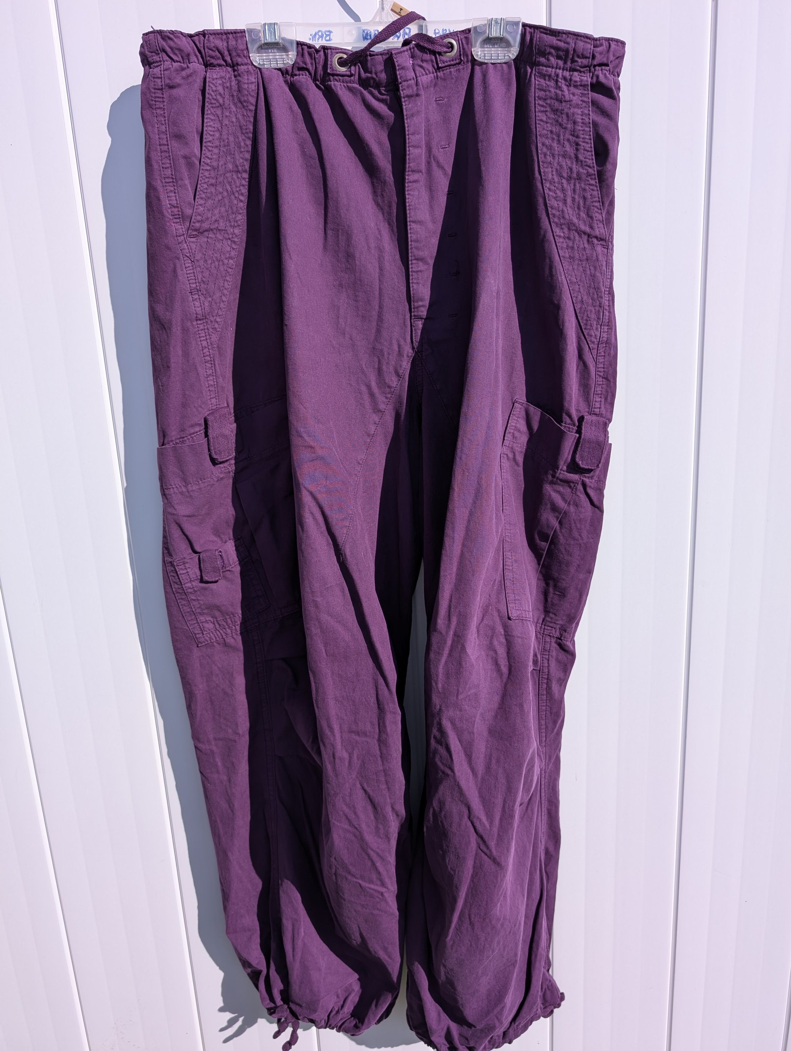 Jaded London × Japanese Brand Jaded London Purple Parachute Pants (M) Size US 32 / EU 48 - 2 Thumbnail