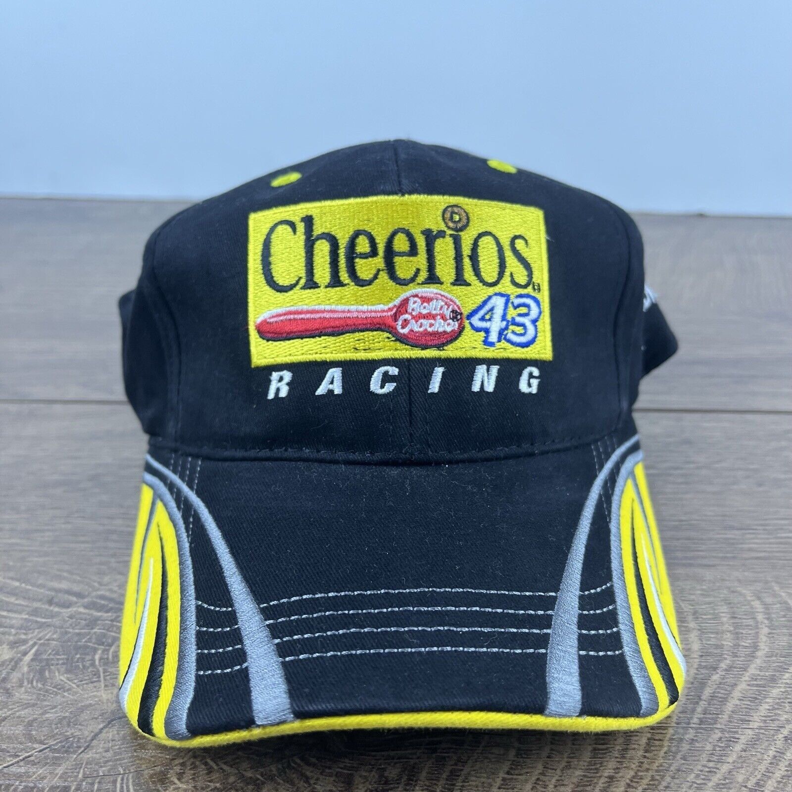 Other Bubba Wallace Hat Cheerios 43 NASCAR Hat Black Hat Adjustabl Size ONE SIZE - 1 Thumbnail