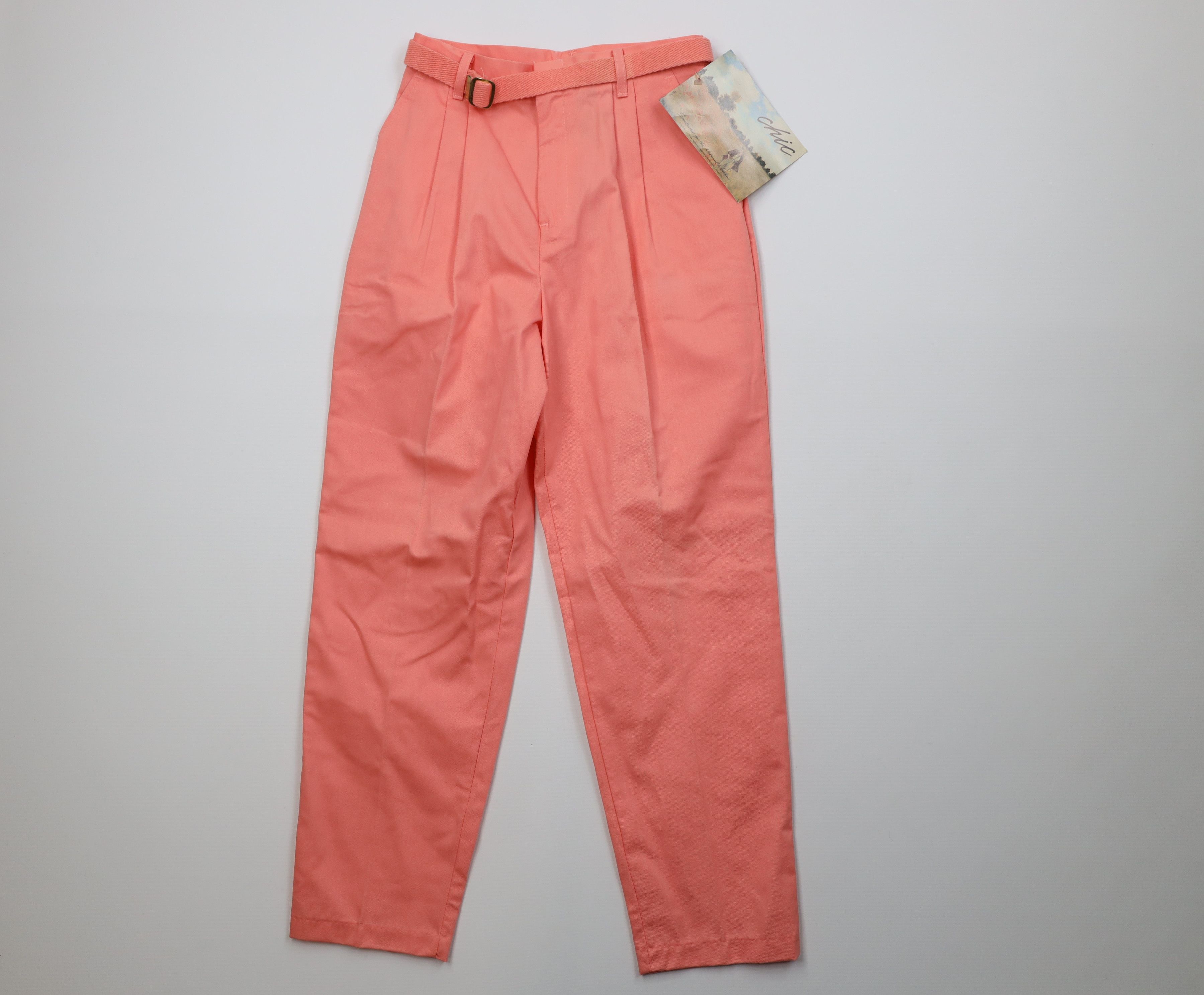 Vintage Deadstock Vintage 80s 90s Streeetwear Tapered Leg Pants USA Size 30" / US 8 / IT 44 - 1 Thumbnail